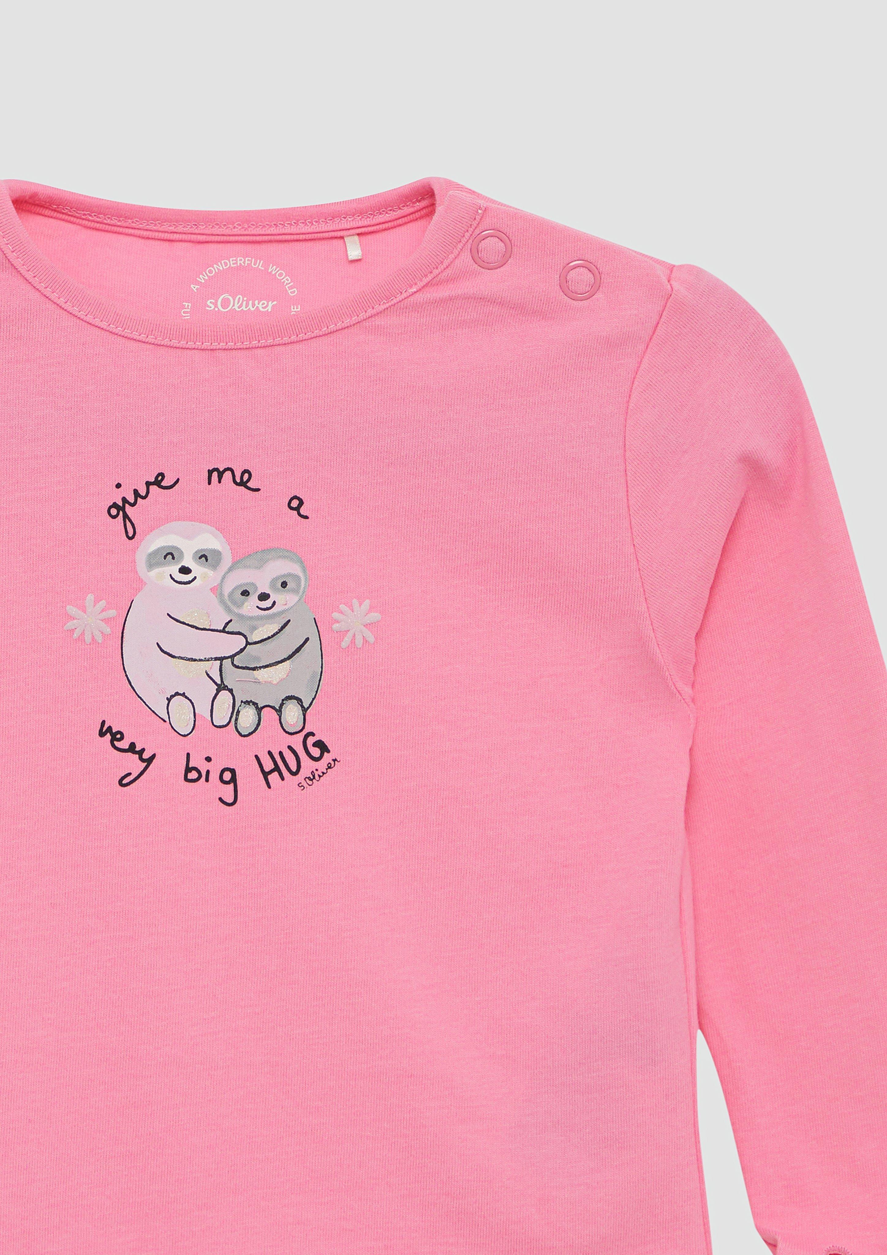 T-Shirt in 4417 & 0200