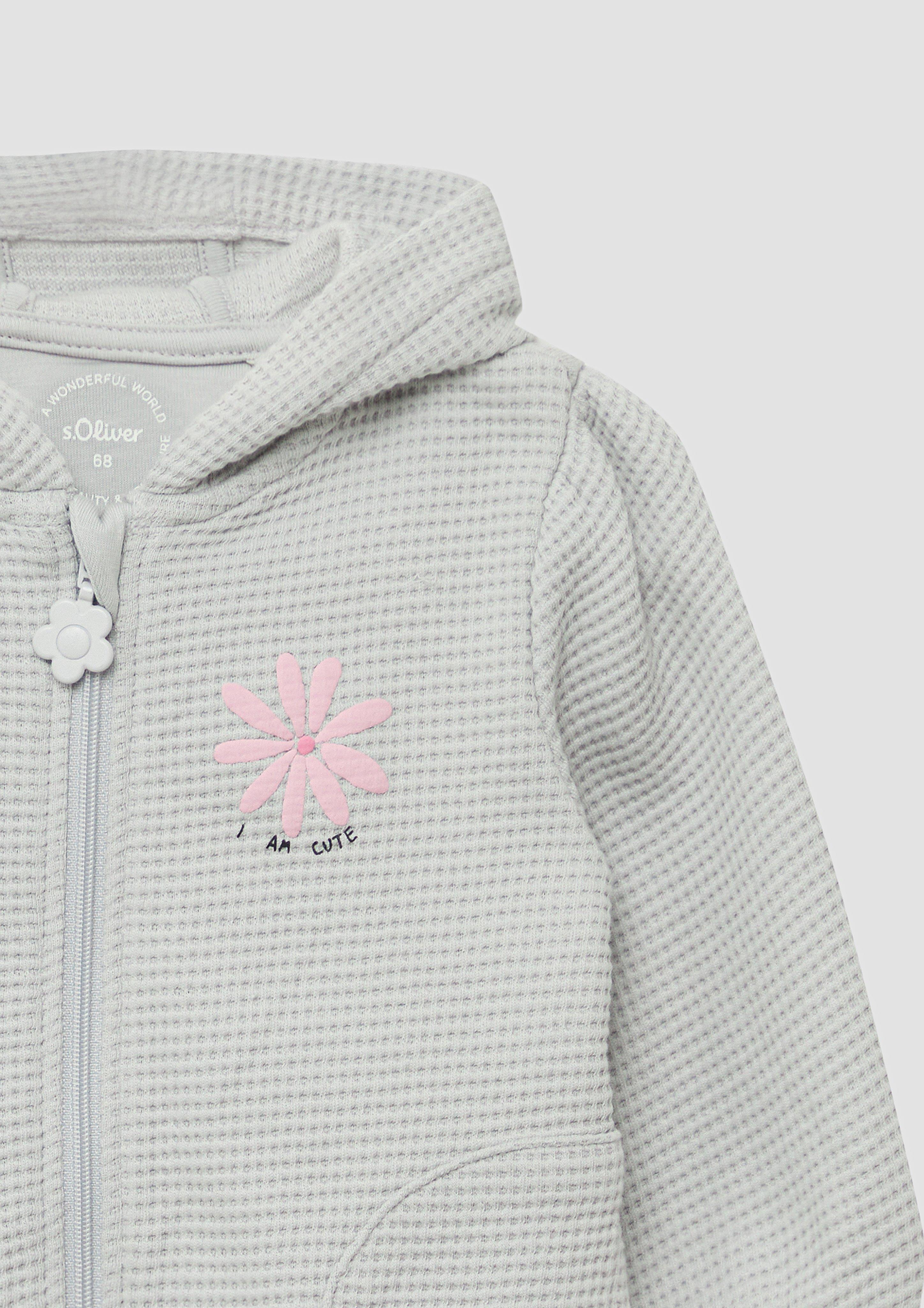 Sweat-shirt Veste in 9008