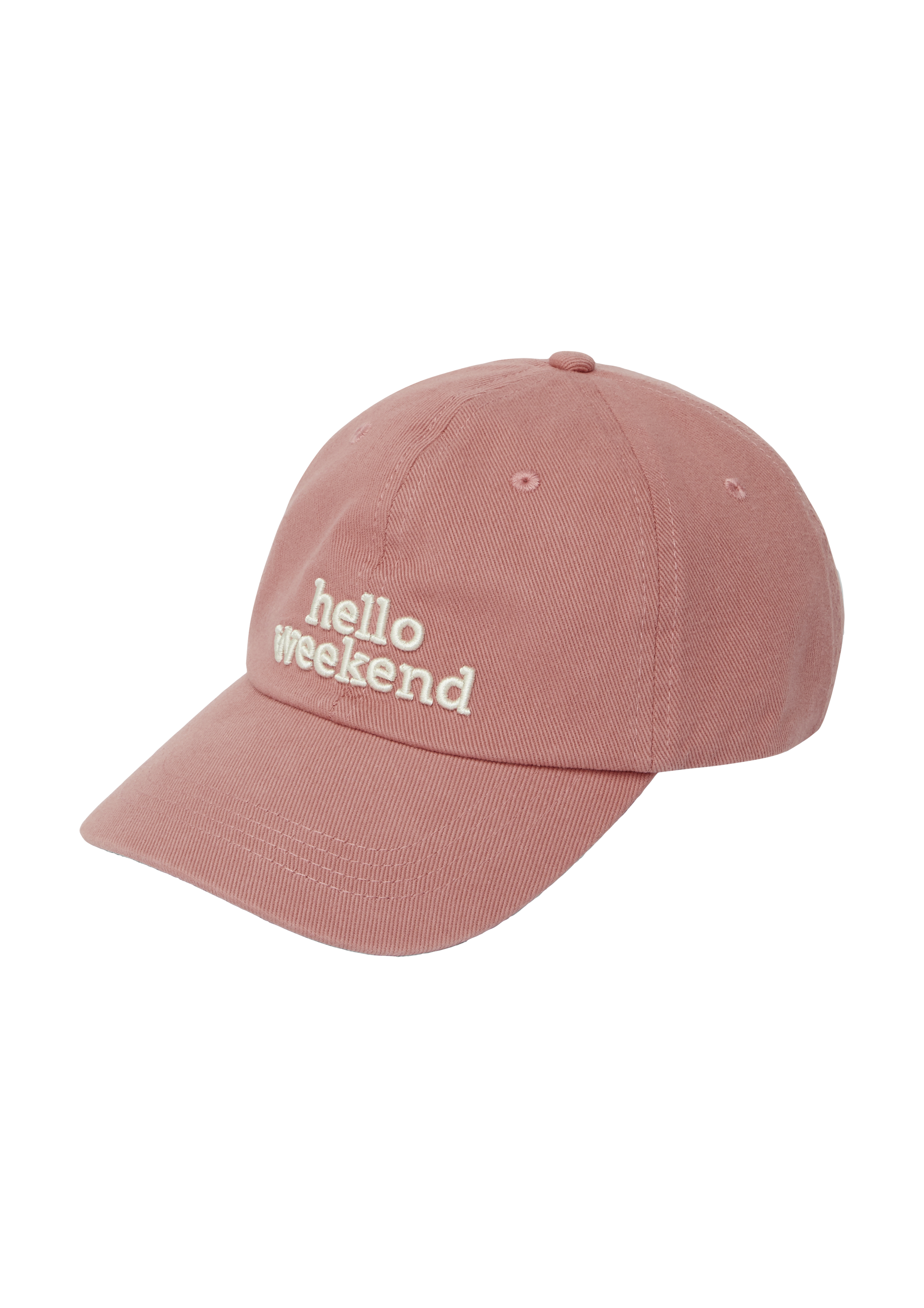 s.Oliver - Cap aus Baumwolle mit Stickerei, Damen, Rosa
