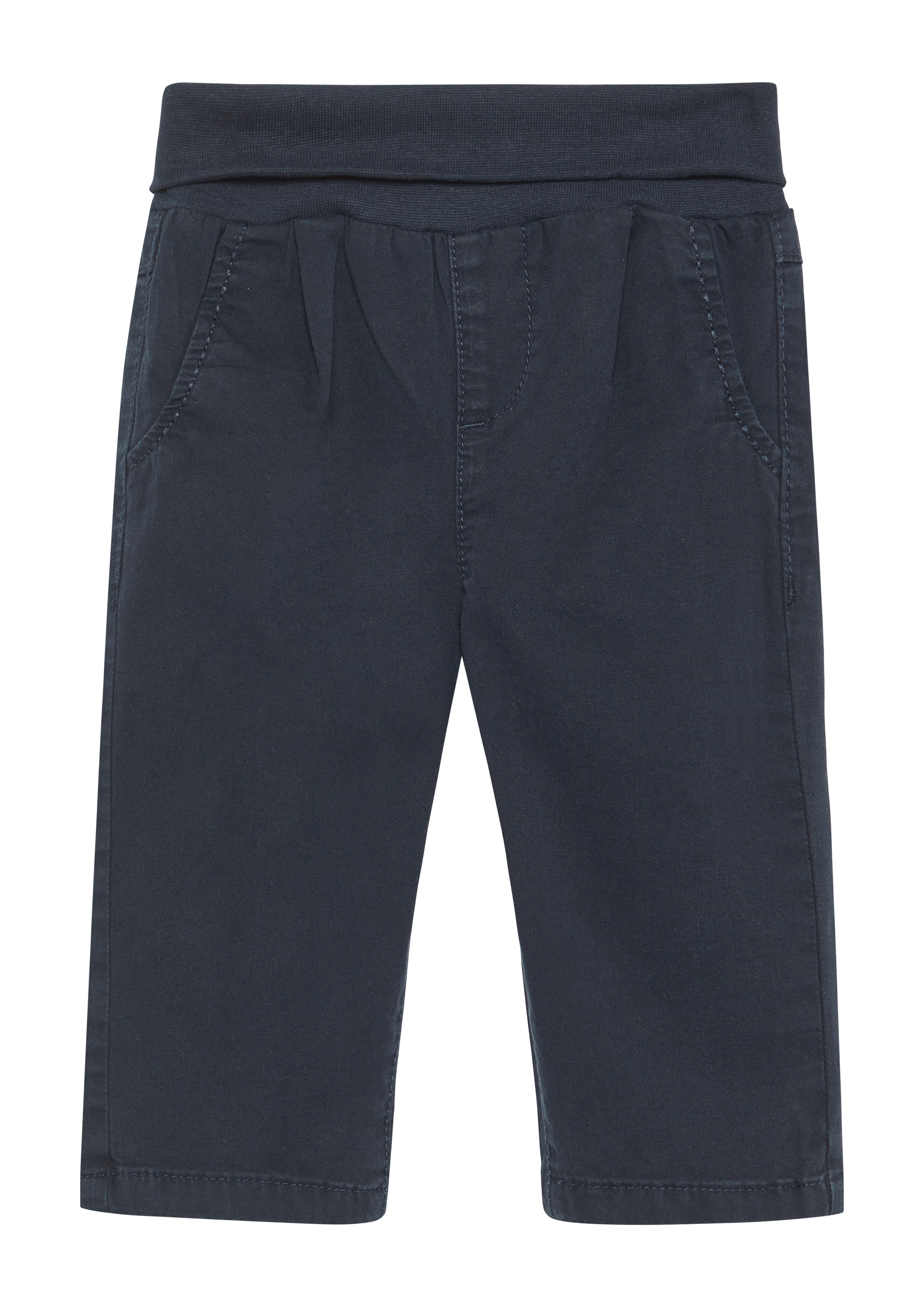 s.Oliver - Festliche Hose aus mit Umschlagbund, Babys, blau