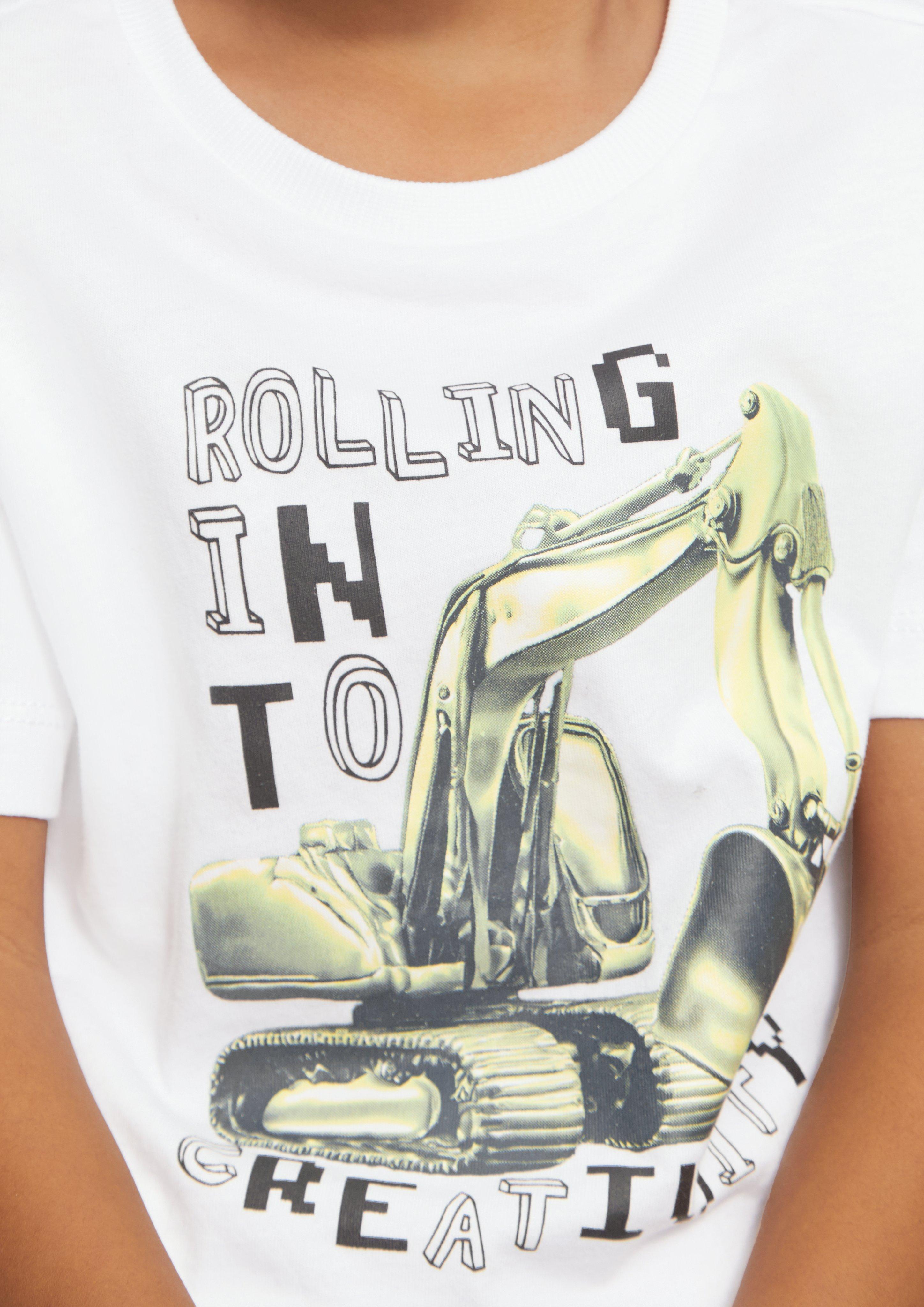 T-shirt in 0100, 7220 & 5952