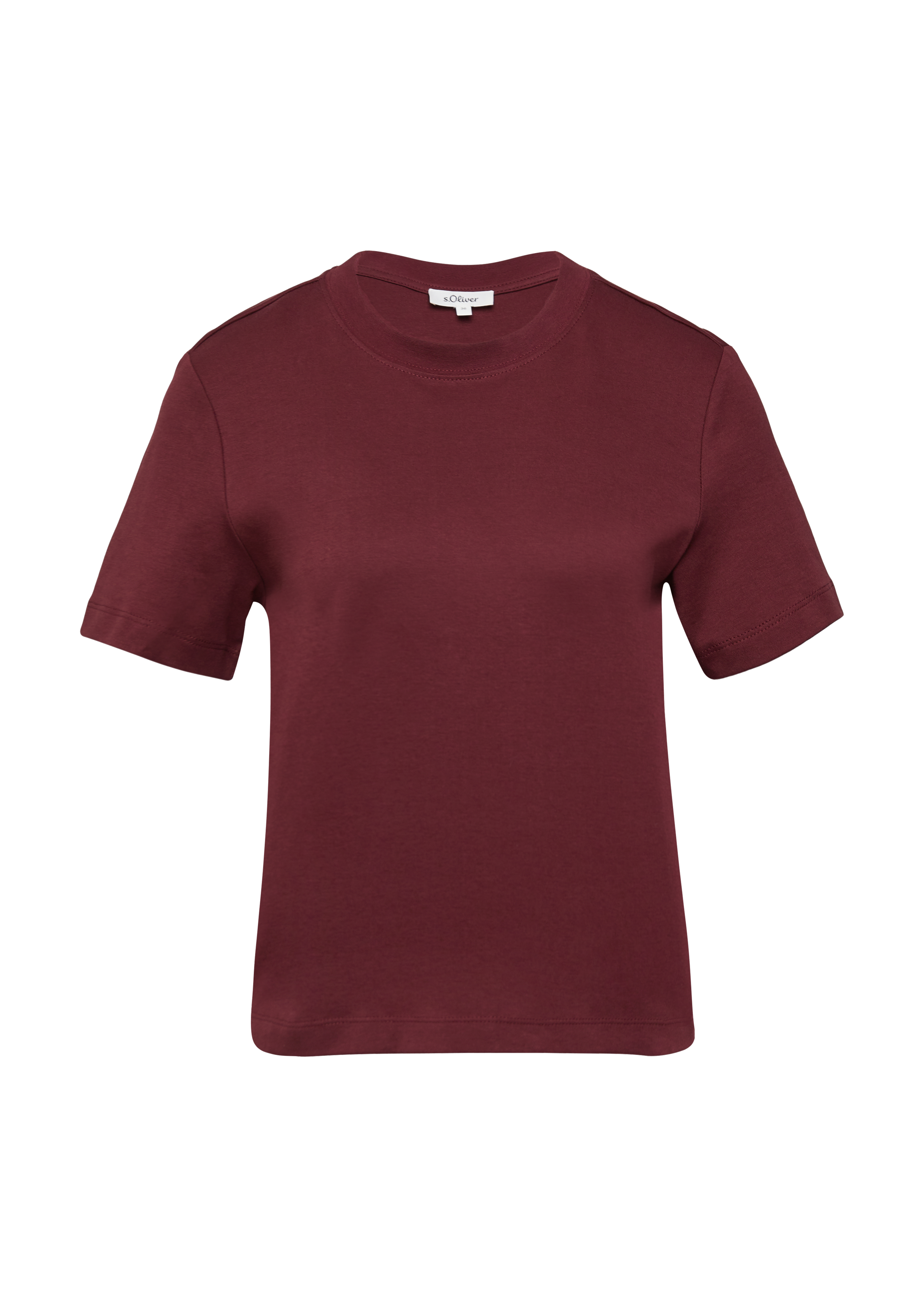 Korter T-shirt van interlock-jersey