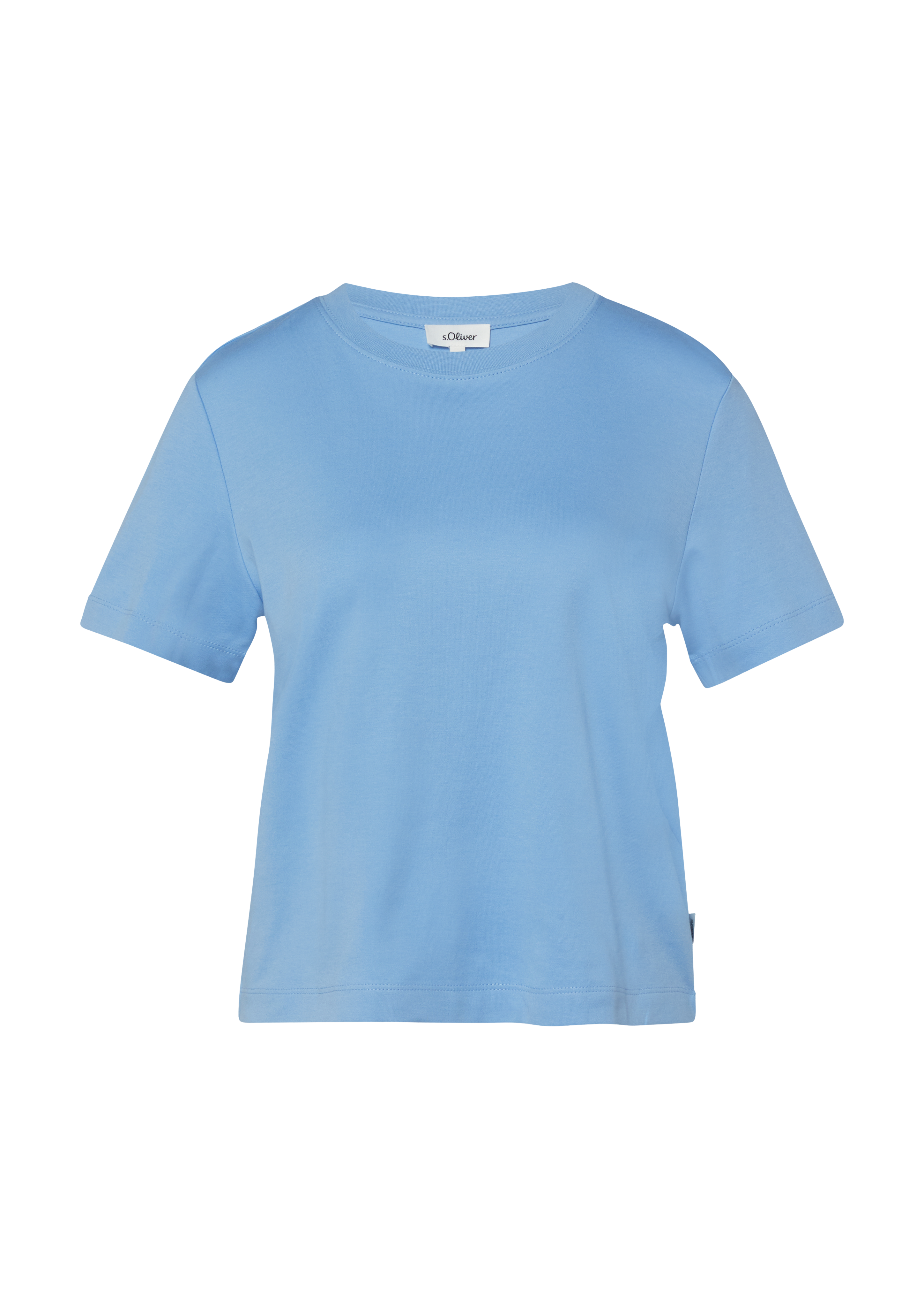 Korter T-shirt van interlock-jersey