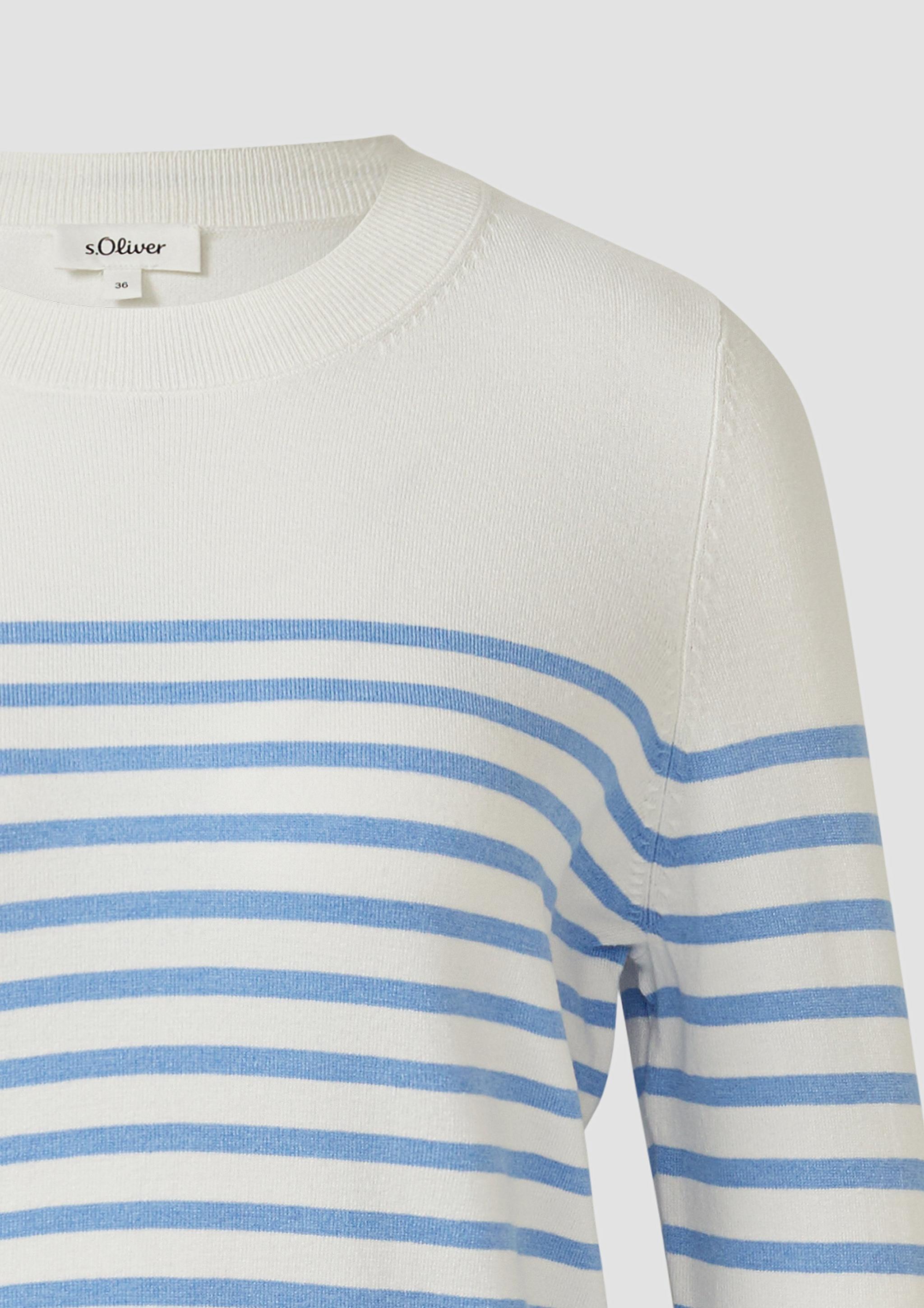 Damen Strickpullover in blau von s.Oliver