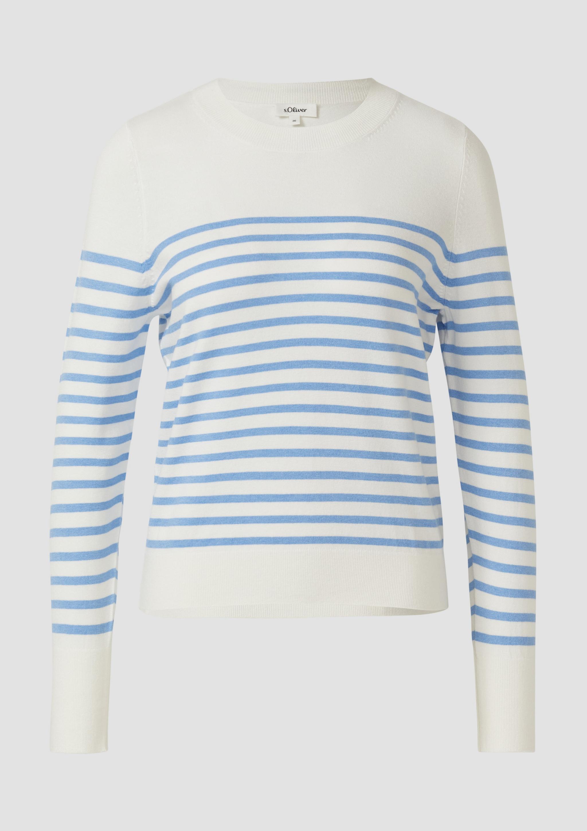 Damen Strickpullover in blau von s.Oliver