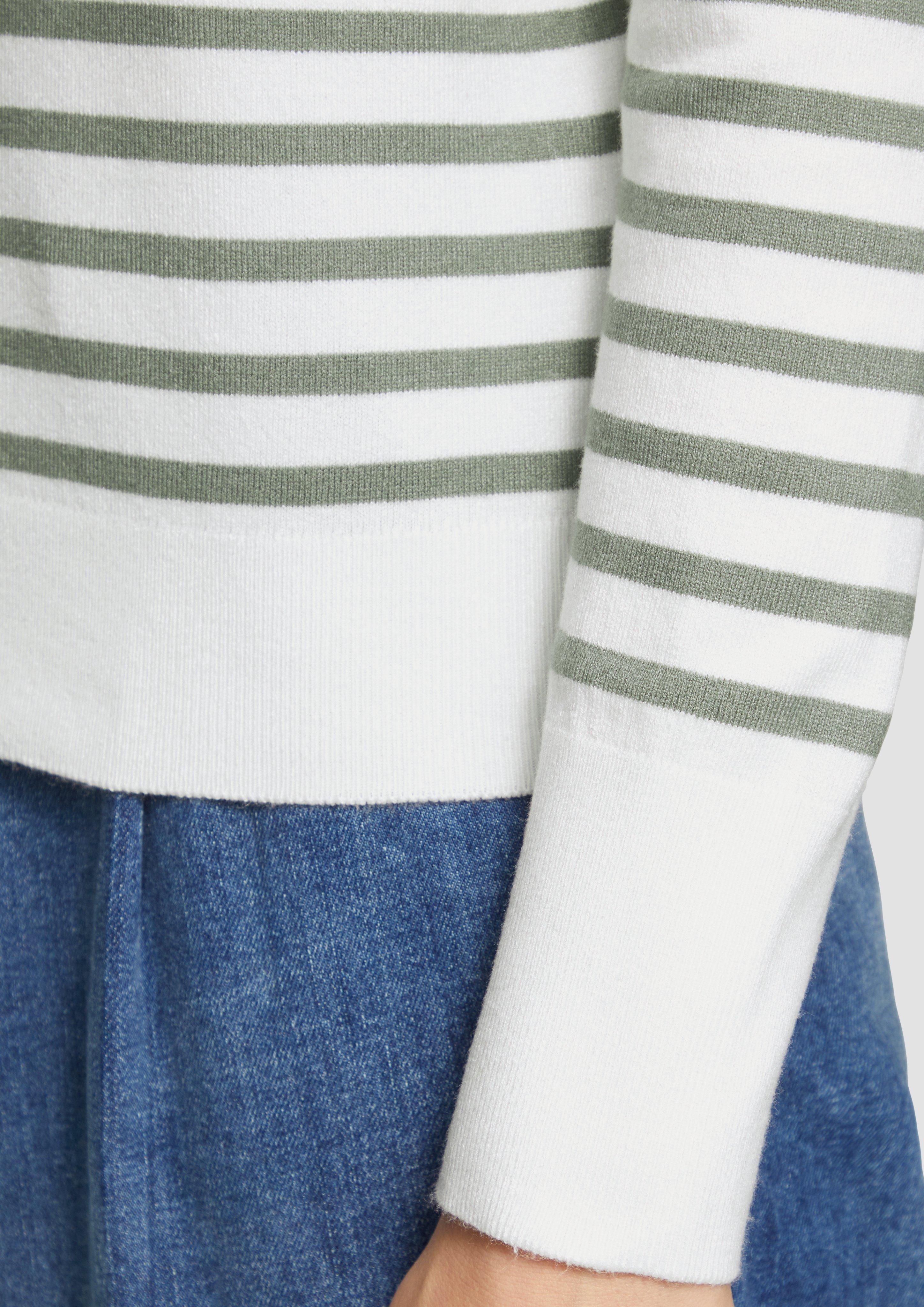 Strickpullover in 73G1, 99G1, 55G1 & 02G1