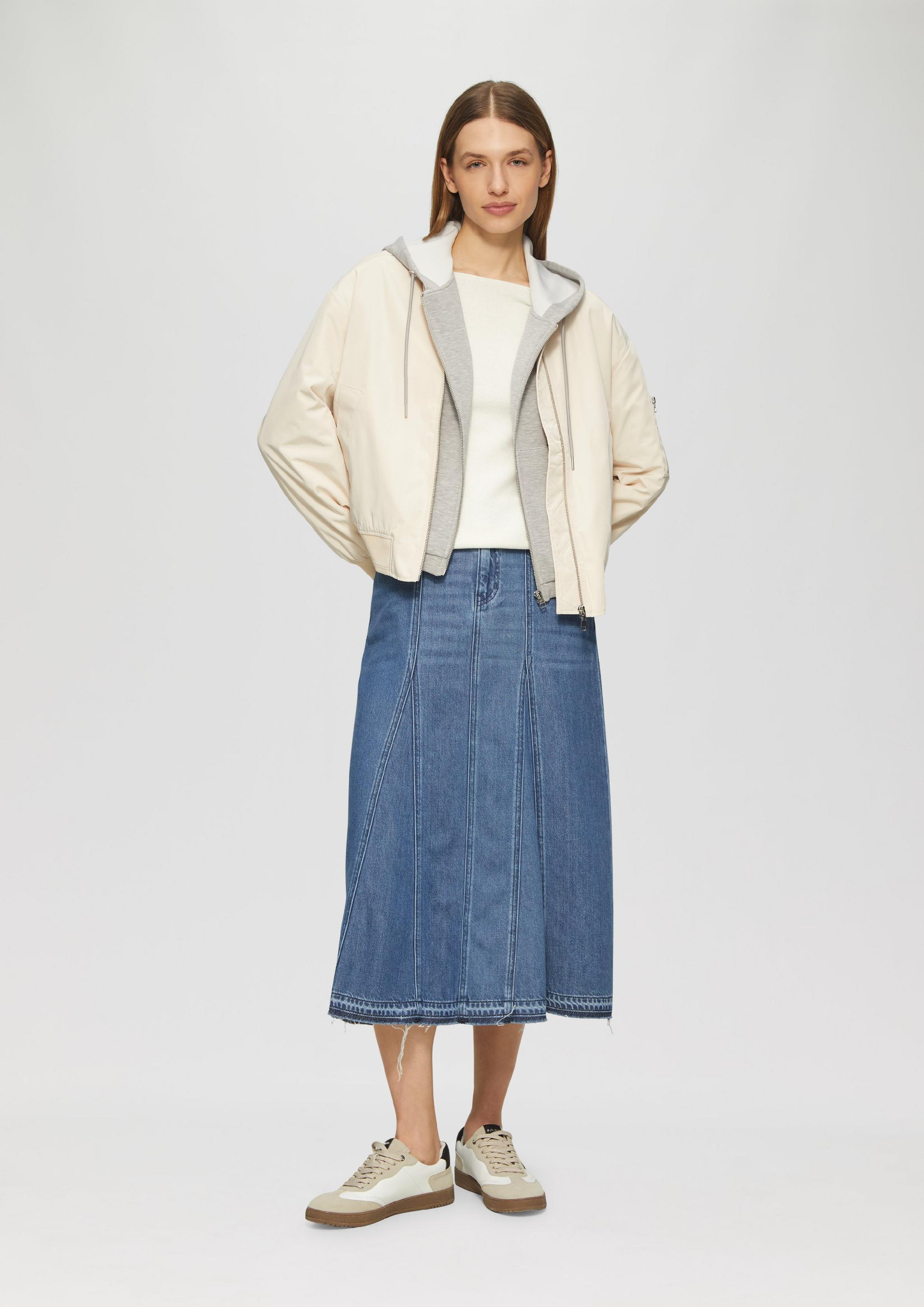 Women Knitted pullover in cream by s.Oliver