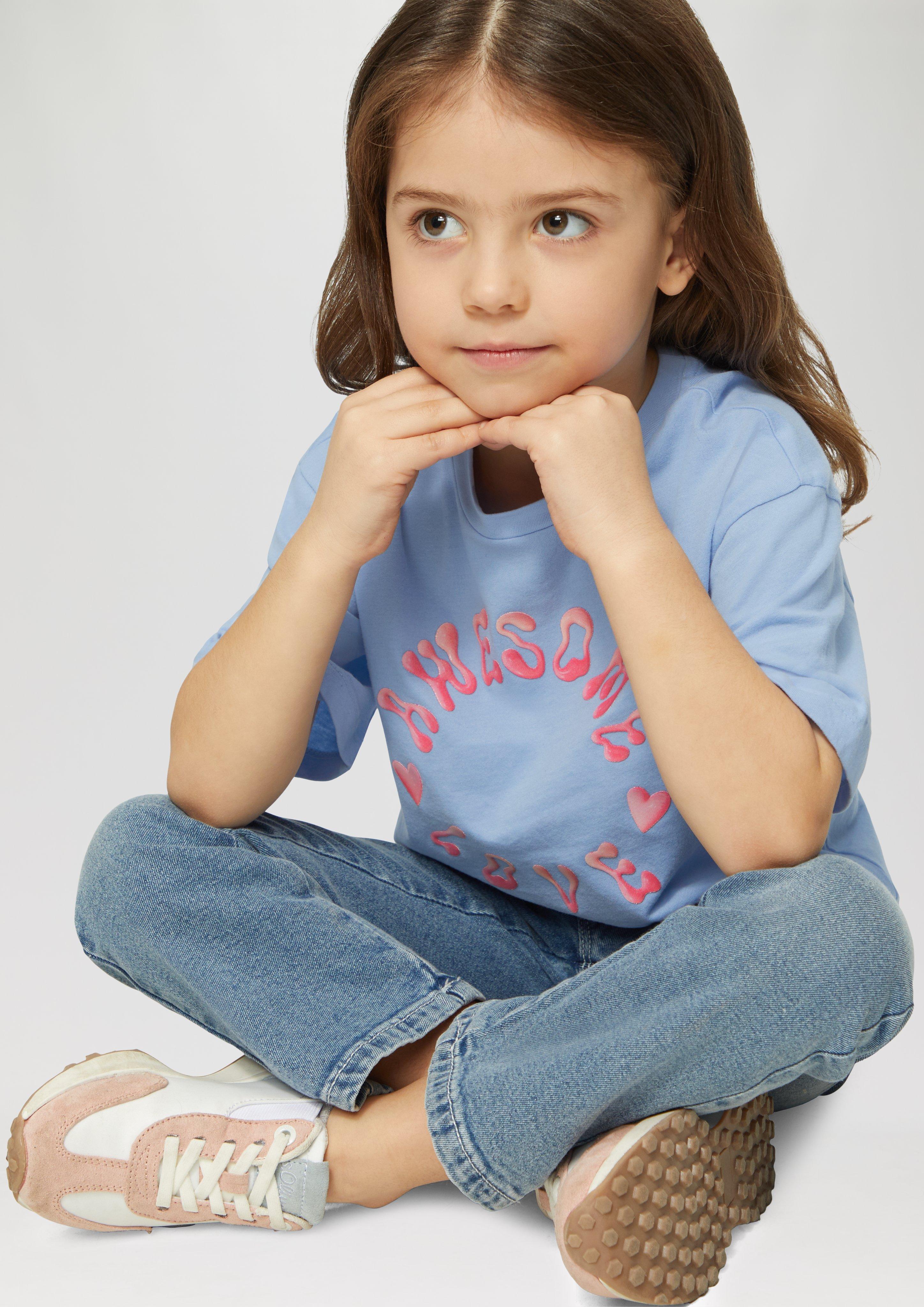 T-Shirt in 5327 & 0100