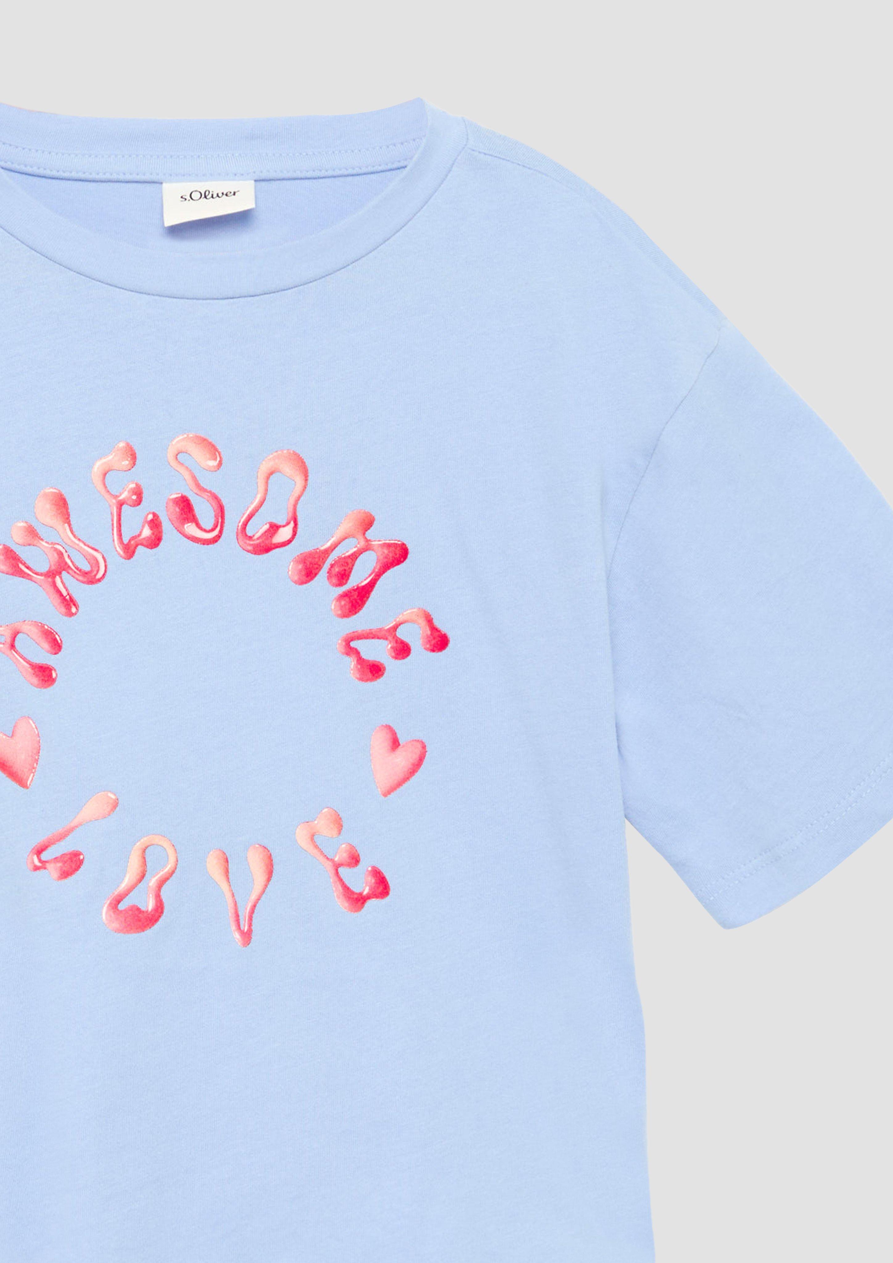 T-Shirt in 5327 & 0100