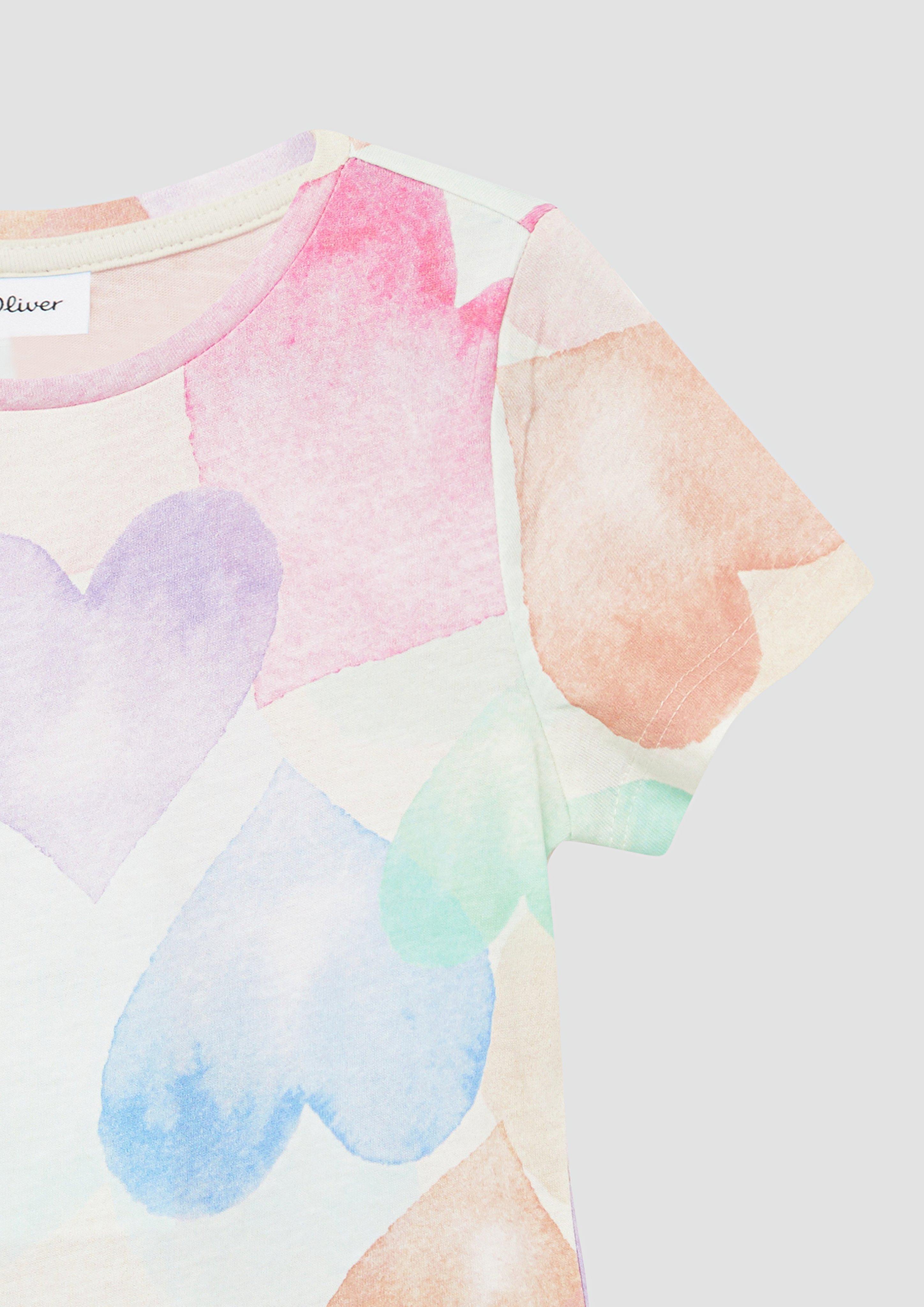 T-Shirt in 03A5 & 01D1