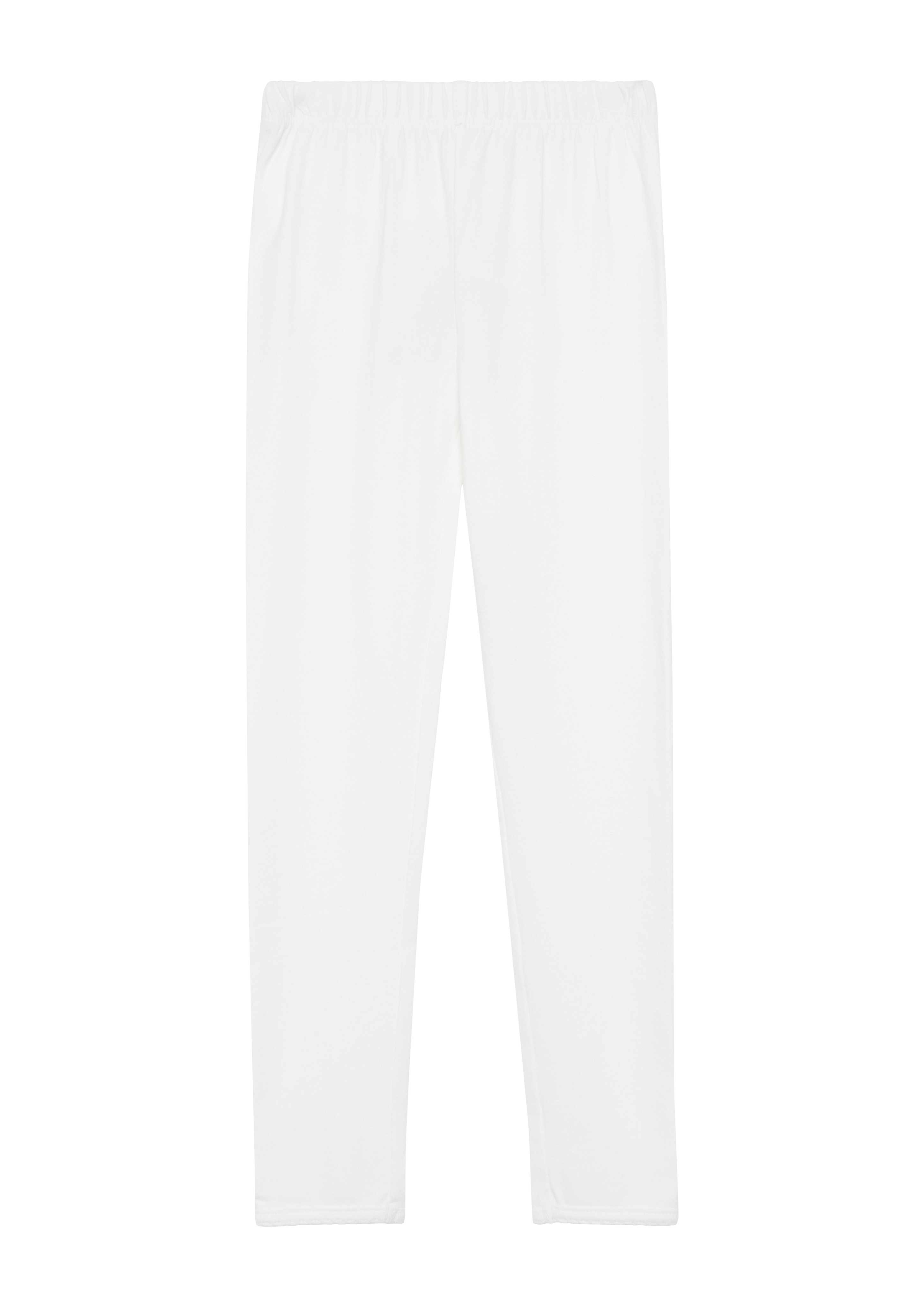 s.Oliver - Jersey-Leggings mit Bogenkante, Kinder, weiß
