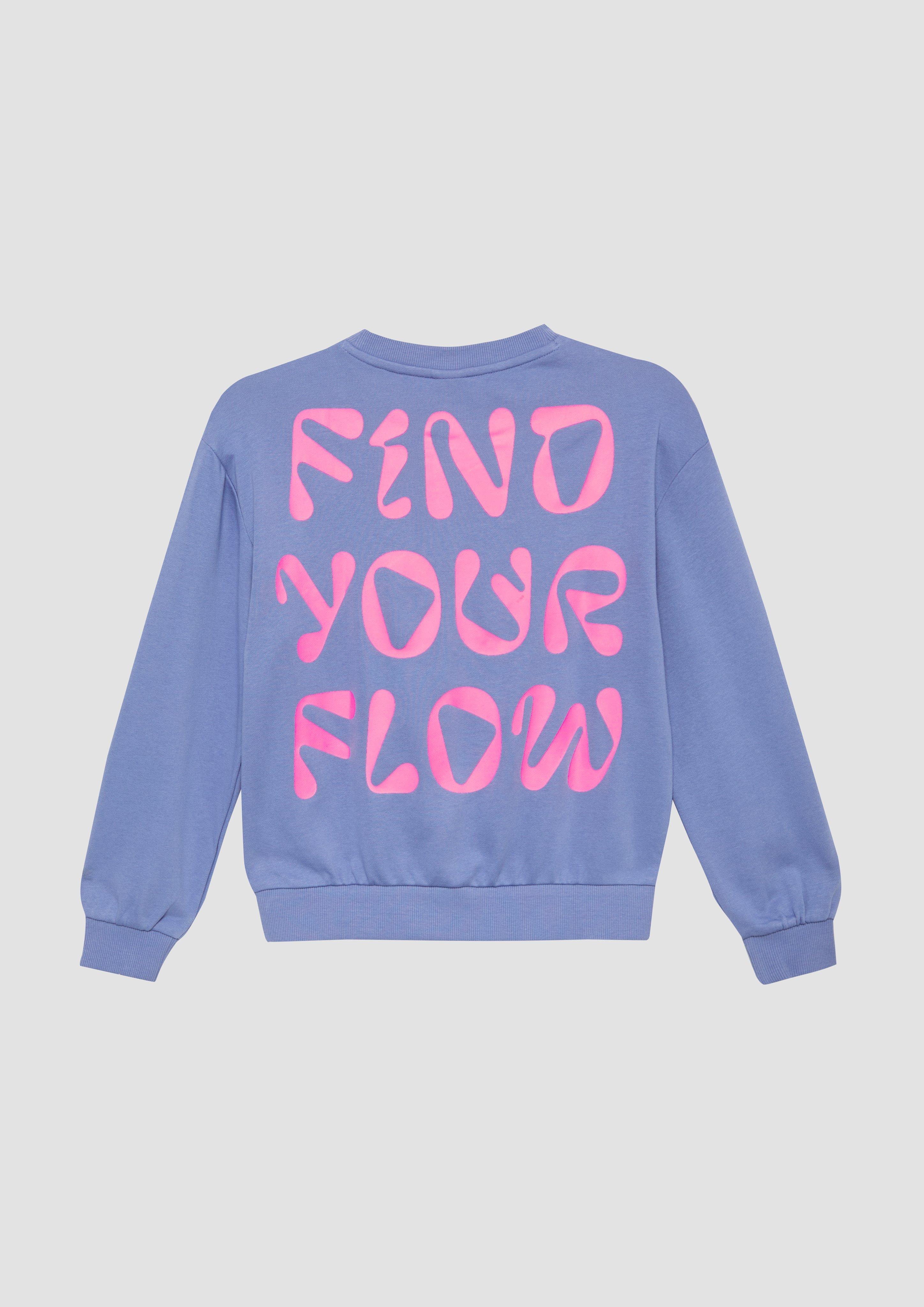 Sweatshirt in 5364 & 0100