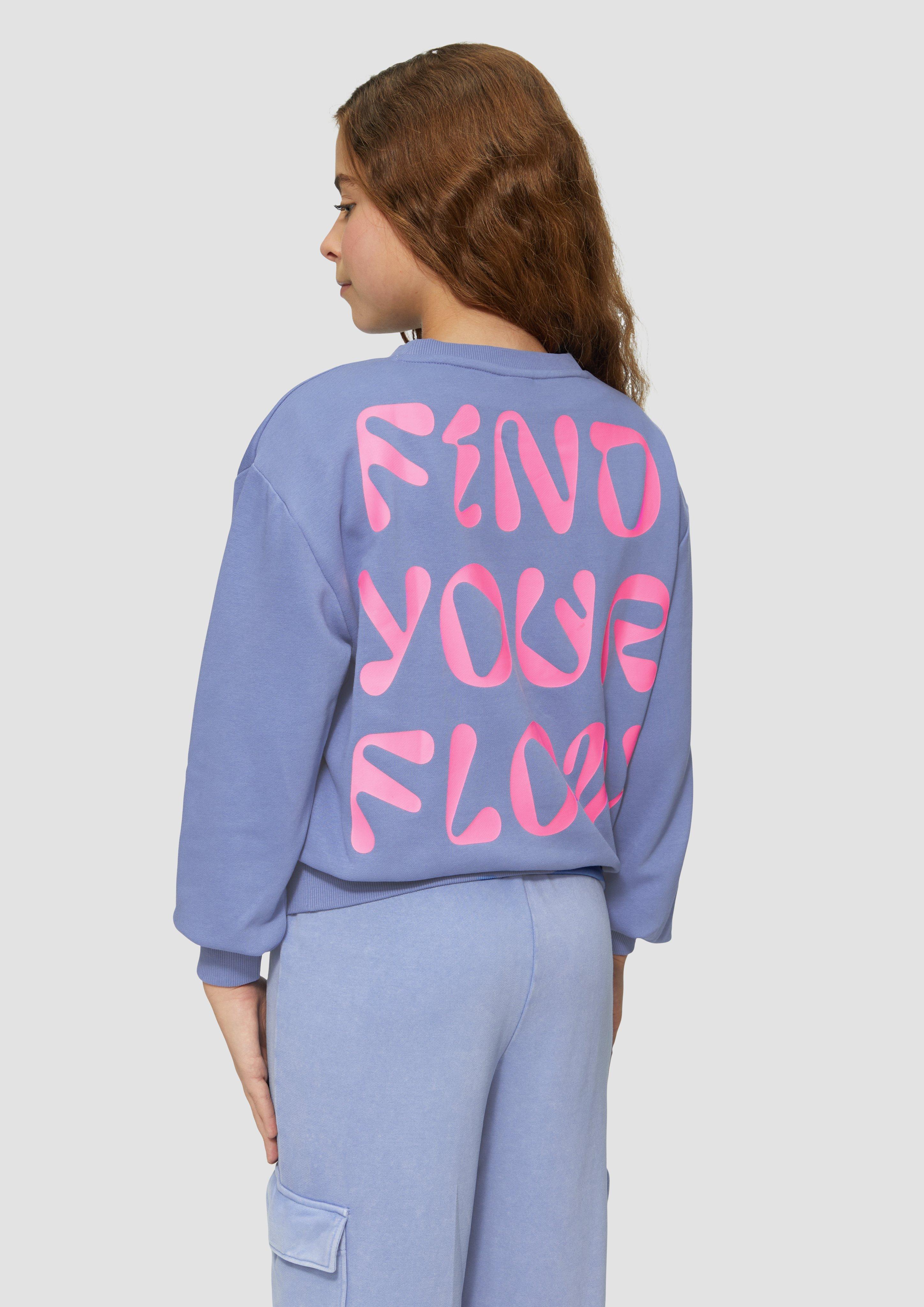 Sweatshirt in 5364 & 0100