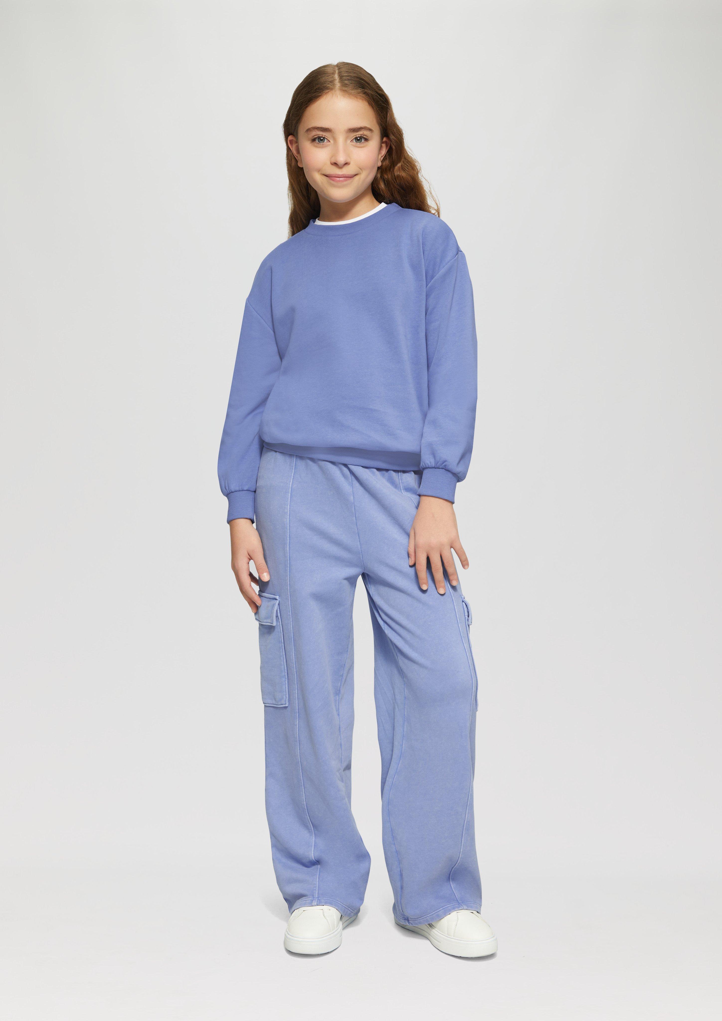 Sweatshirt in 5364 & 0100