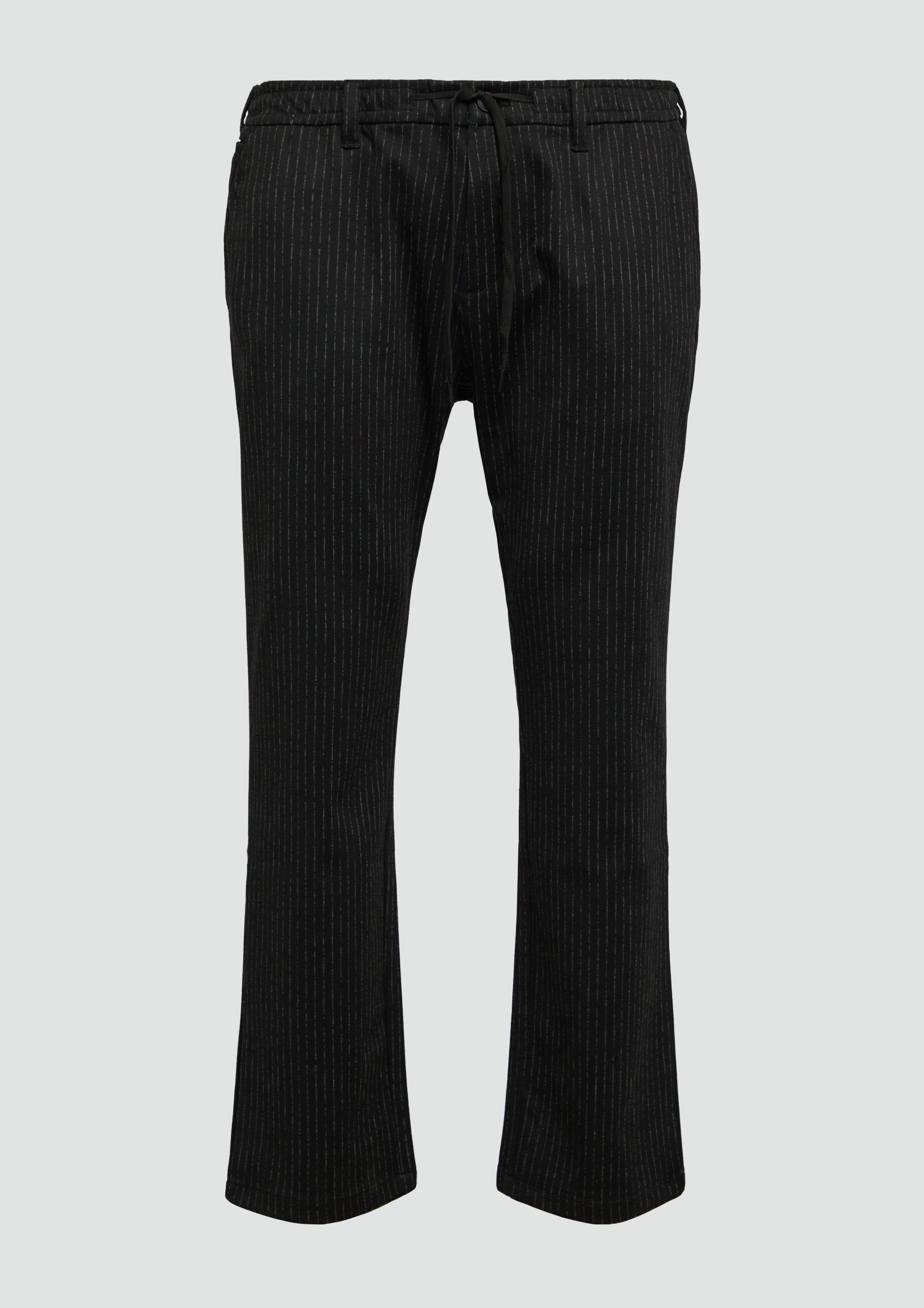 Thumbnail - s.Oliver - Chinojogger mit Straight Leg, Herren, schwarz