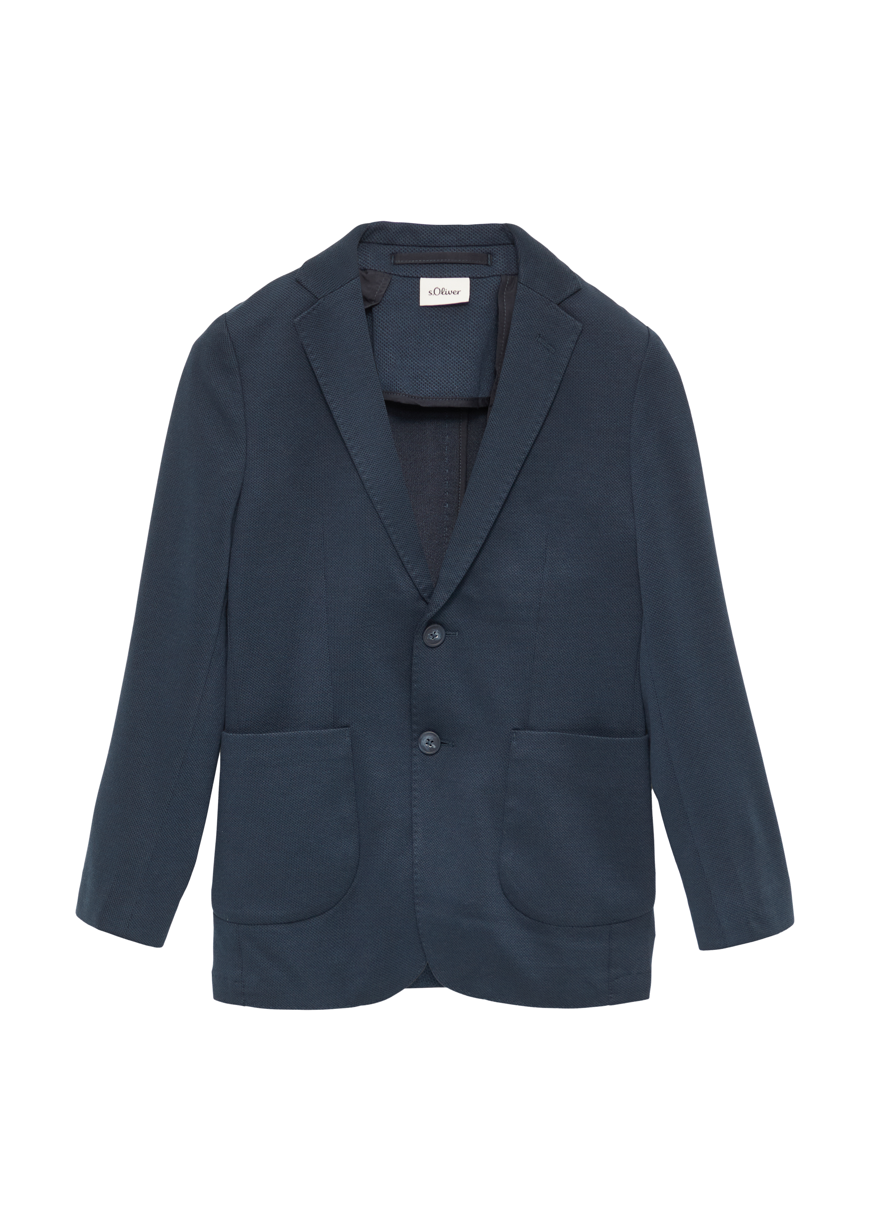 s.Oliver - Festliches Sakko mit aufgesetzten Taschen, Jungen, blau
