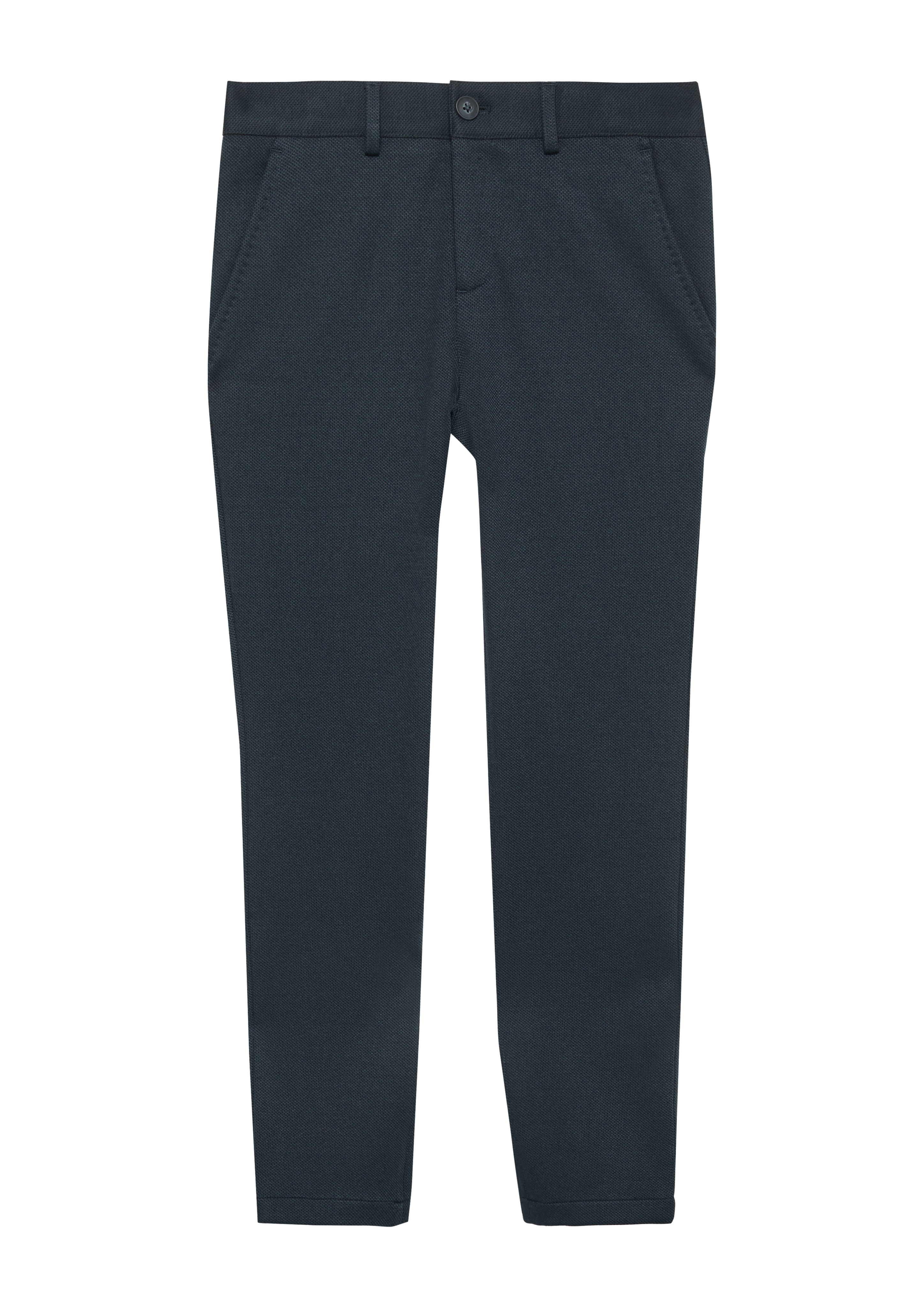 s.Oliver - Regular Fit: Elastische Anzughose mit verstellbarem Bund, Jungen, blau