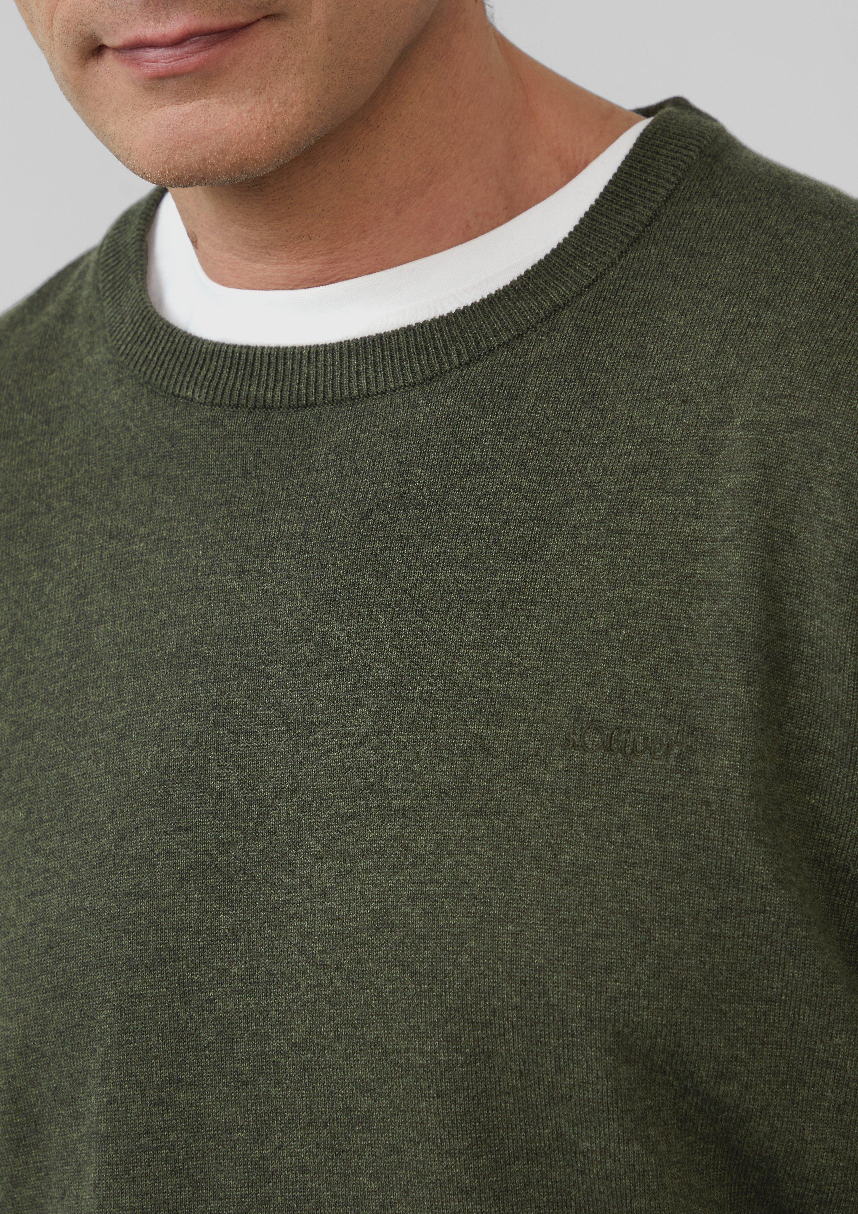 Strickpullover in 79W0 & 03W0