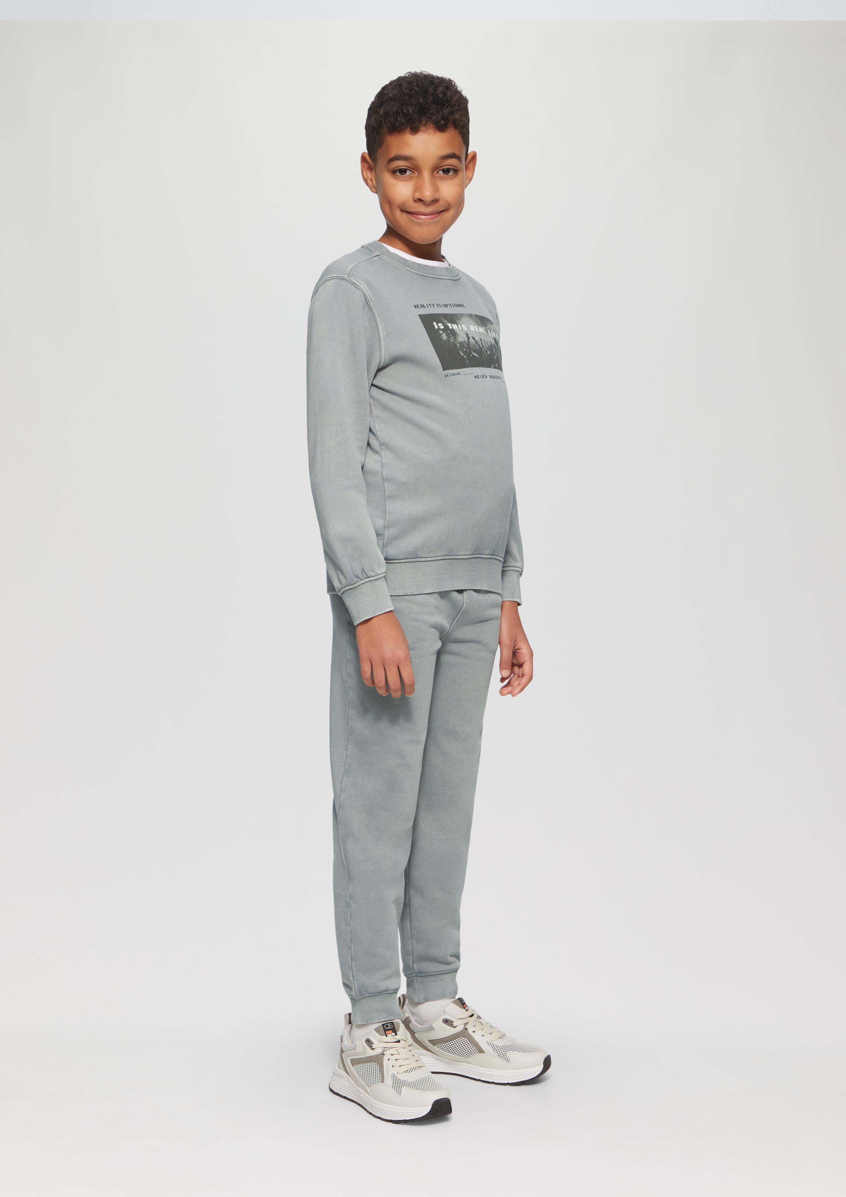 Leggings aus Baumwollstretch in 9155