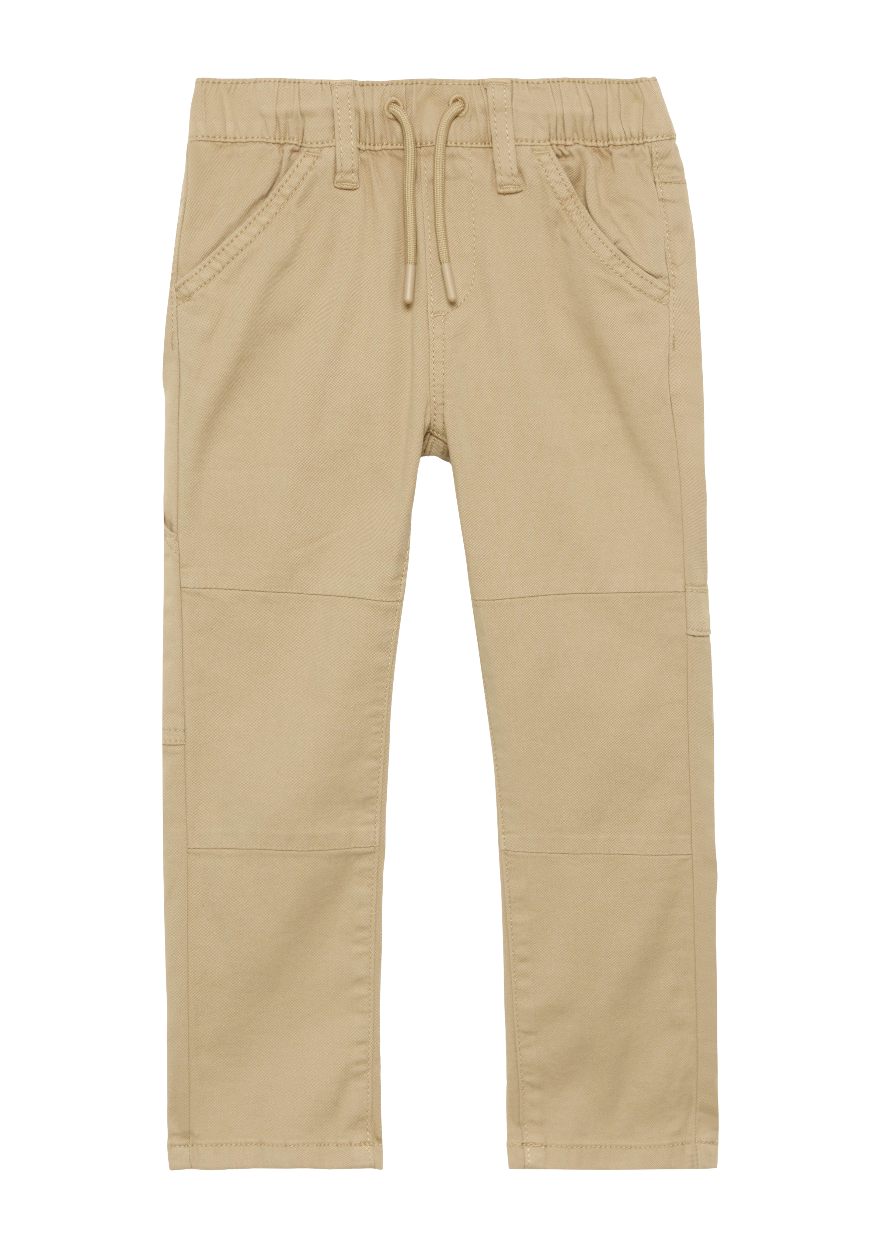 s.Oliver - Jogpants Pelle / Regular Fit / Mid Rise / Straight Leg, Kinder, Beige