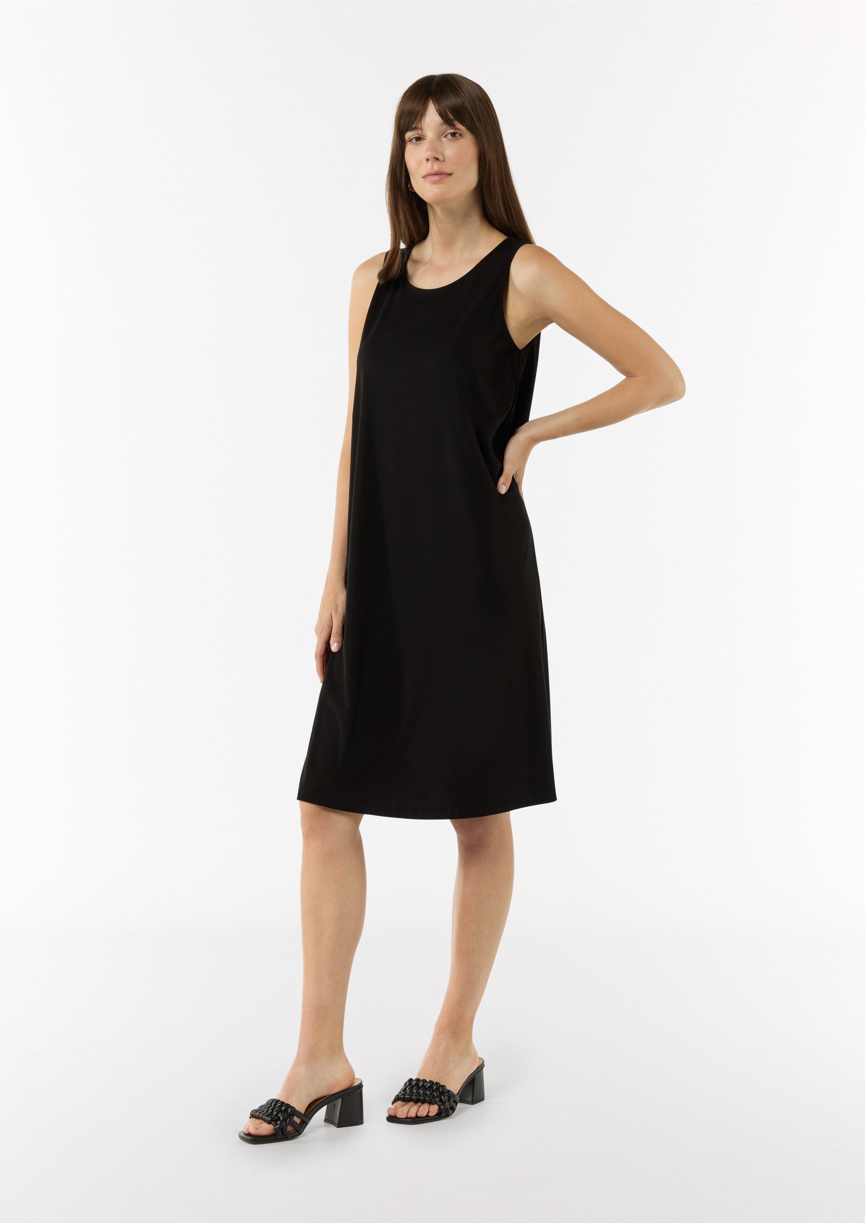 【関税&送料込】Ami Black Jersey Dress AMI Paris Ribbed Jersey Sleeveless Maxi Dress | Black | FARFETCH