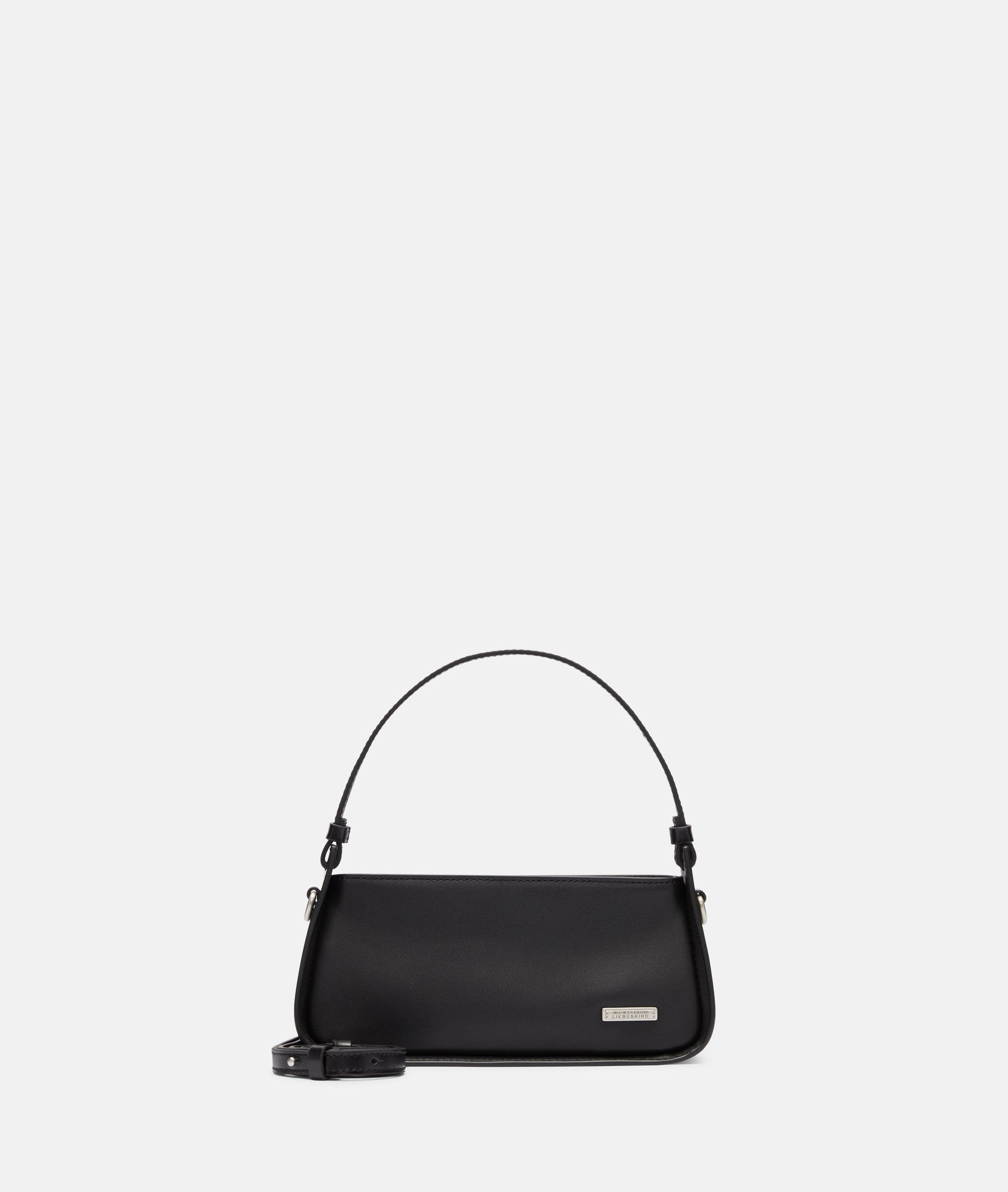Liebeskind Berlin - Kleine Schultertasche aus Leder -  schwarz