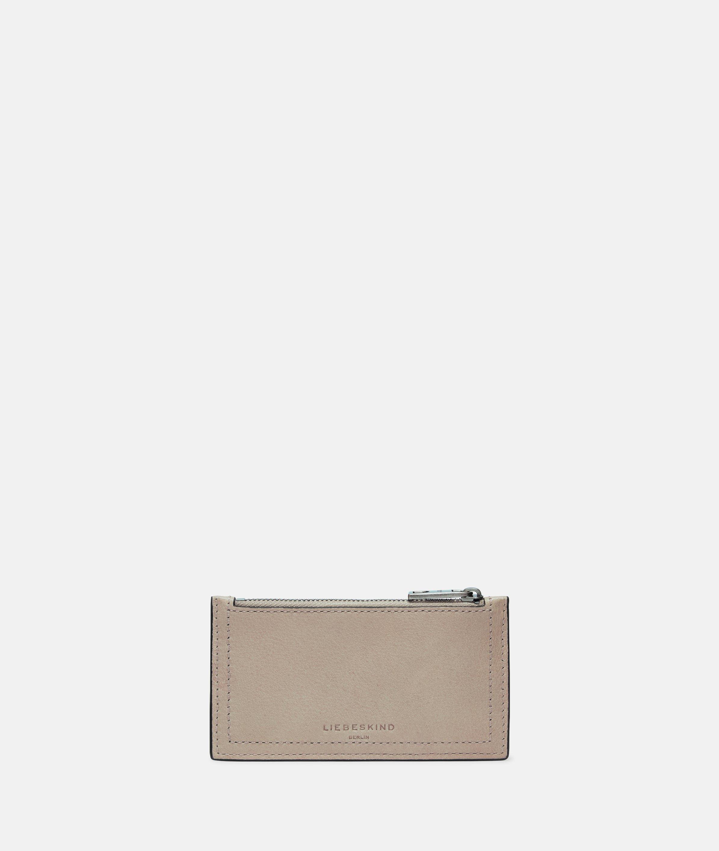 Liebeskind Berlin - Kartenhalter aus Yak-Leder -  Beige