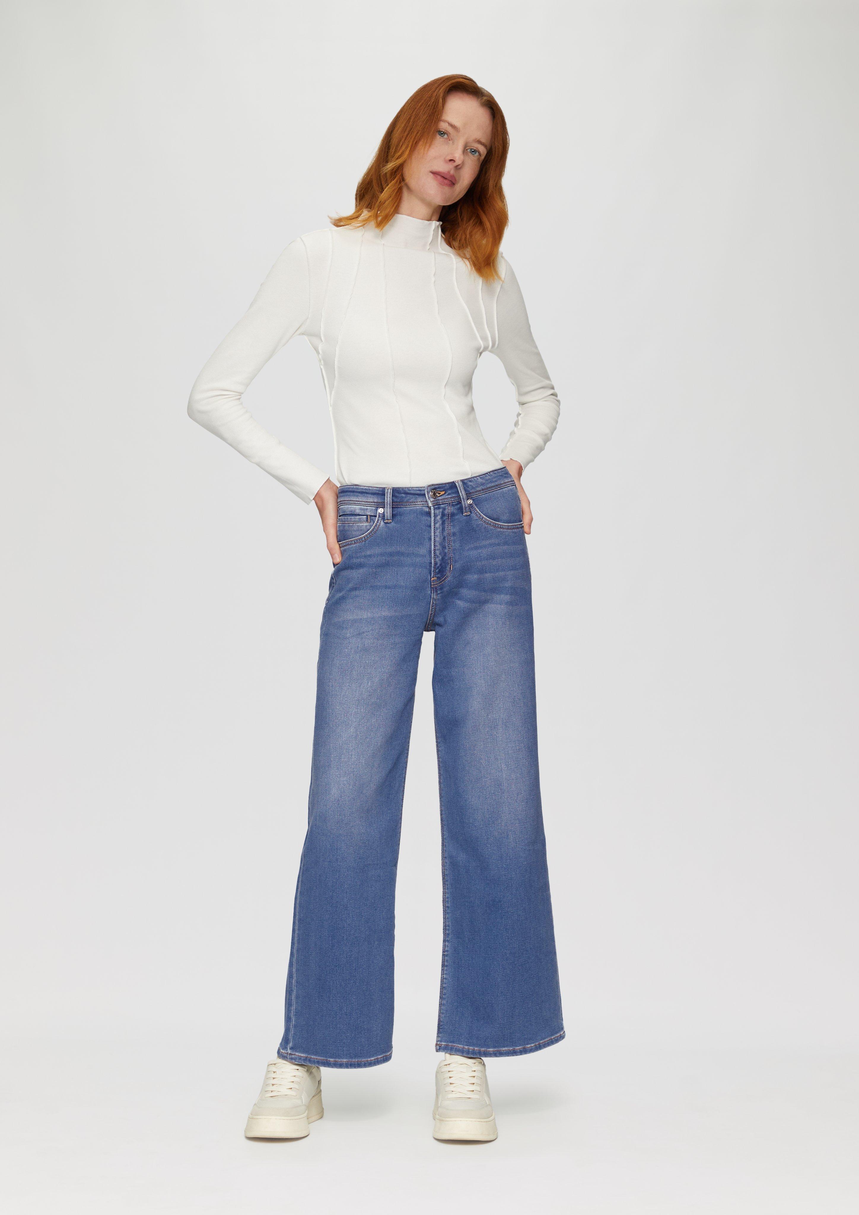 S.Oliver Jeans Suri / Regular Fit / Mid Rise / Wide Leg