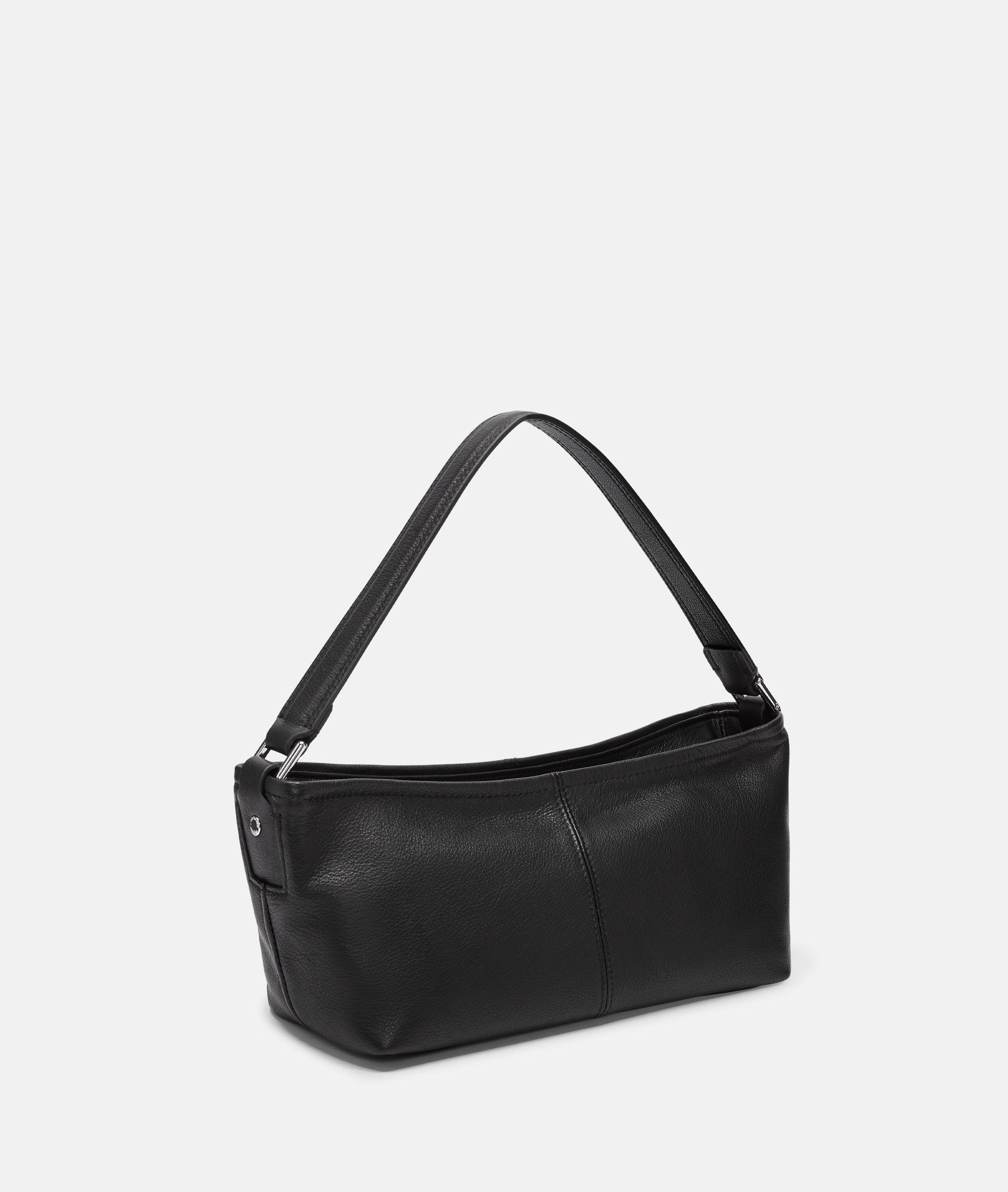 Thumbnail - Liebeskind Berlin - Handliche Shoulderbag aus weichem Leder -  schwarz