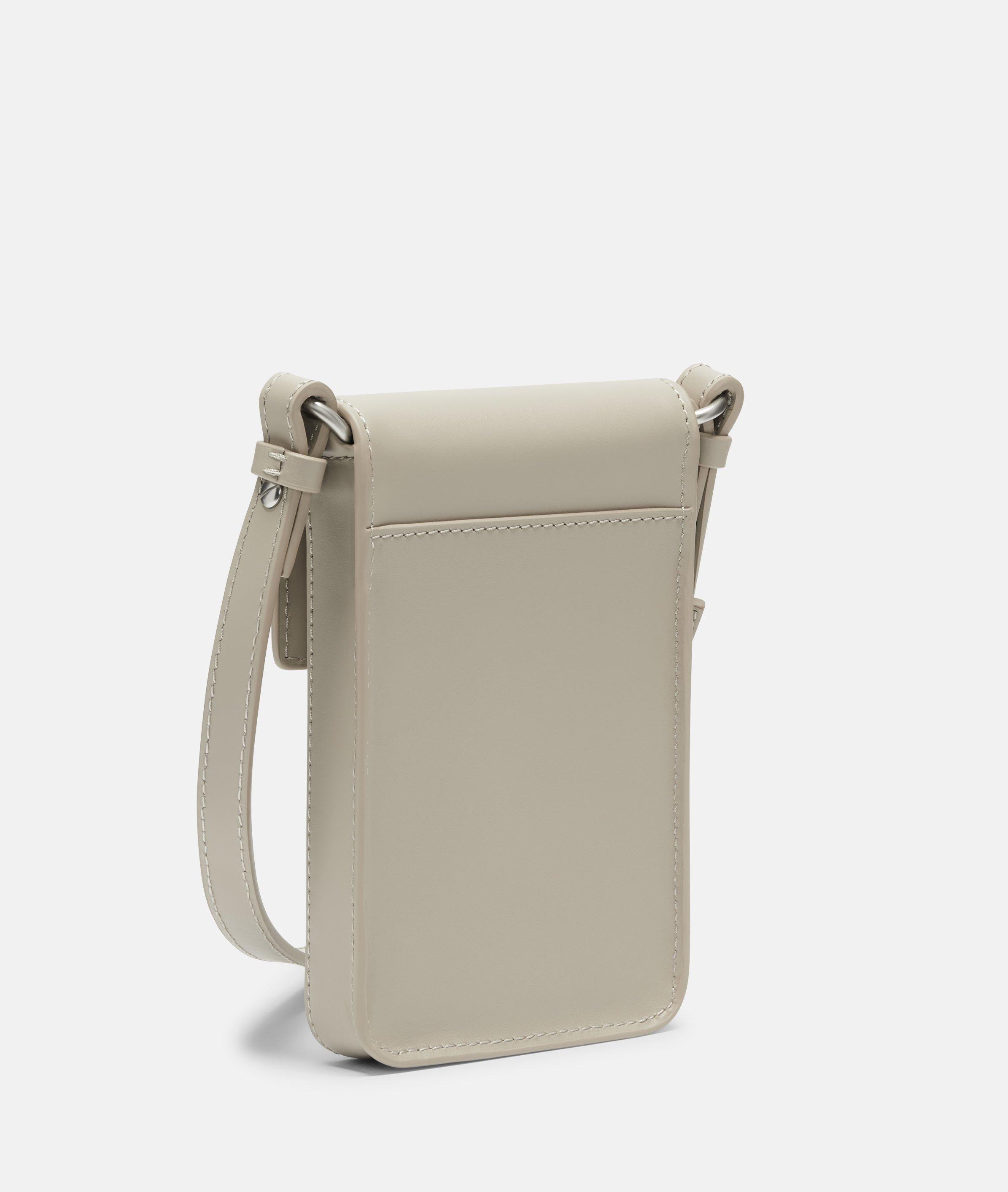 Thumbnail - Liebeskind Berlin - Handytasche aus glattem Rindsleder -  Beige