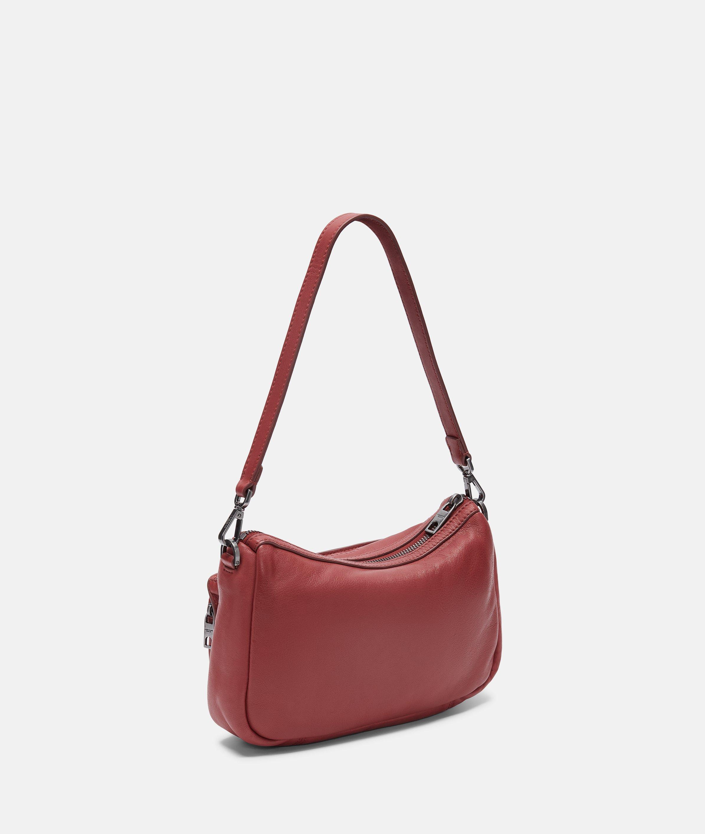 Thumbnail - Liebeskind Berlin - Kleine Hobo-Bag aus Schafsleder -  rot