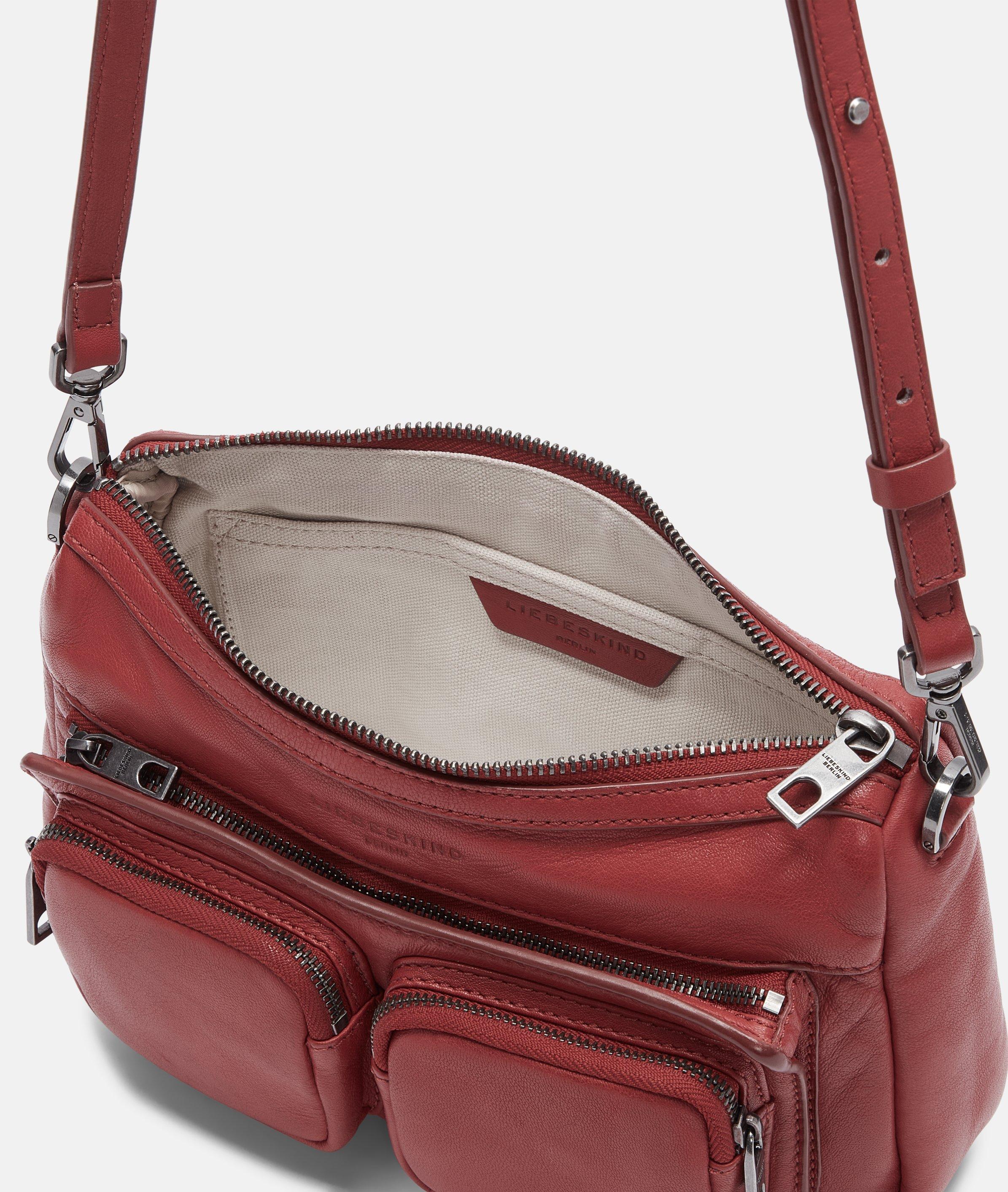 Maia Hobo S in rood, blauw, grijs, roze, bruin, zwart, beige & crème