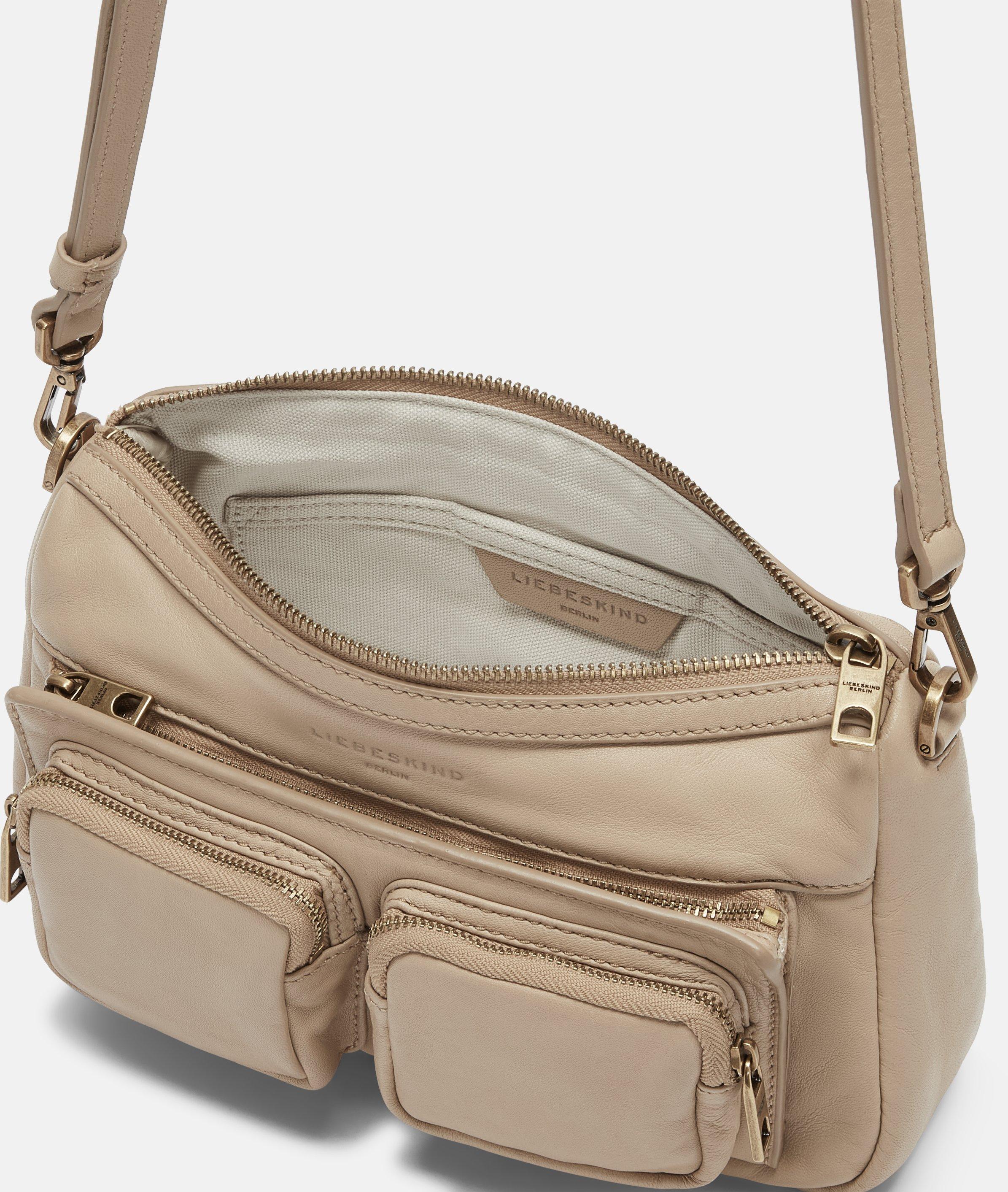 Maia Hobo S in beige, blauw, grijs, roze, bruin, zwart & crème