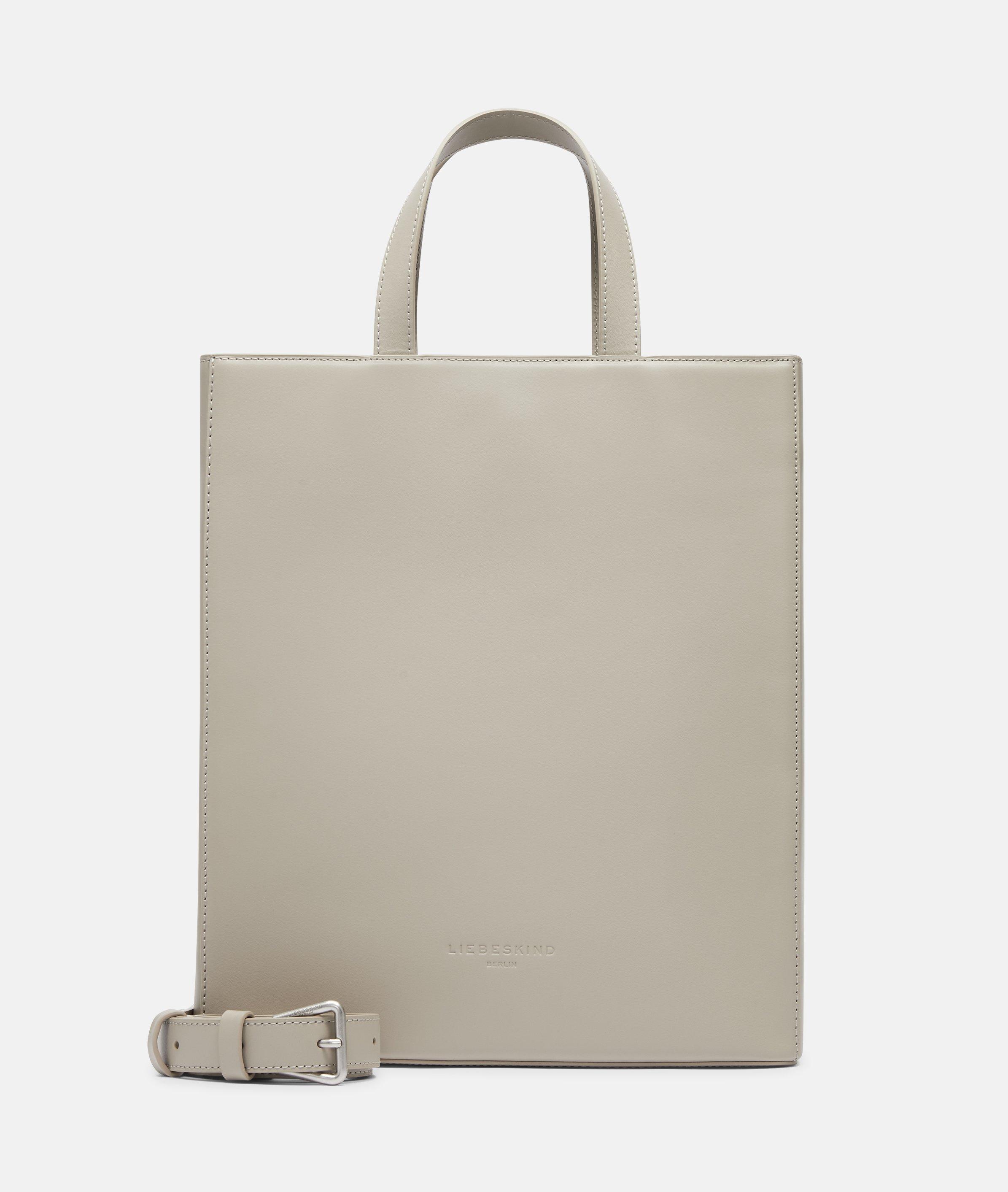 Liebeskind Berlin - Tote-Bag aus glattem Rindsleder -  braun