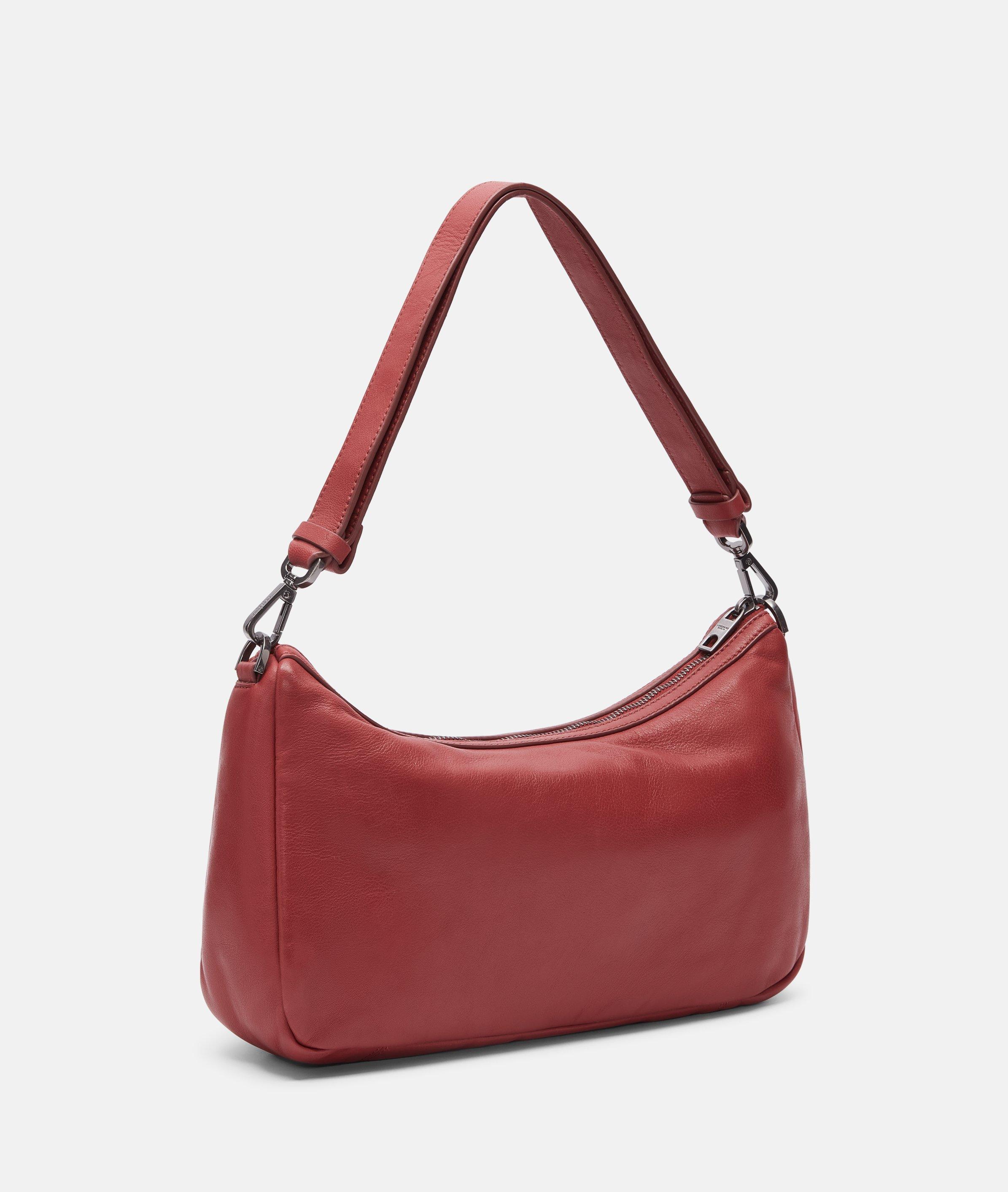 Maia Hobo M in rood, bruin, grijs, zwart, blauw, beige, crème & roze