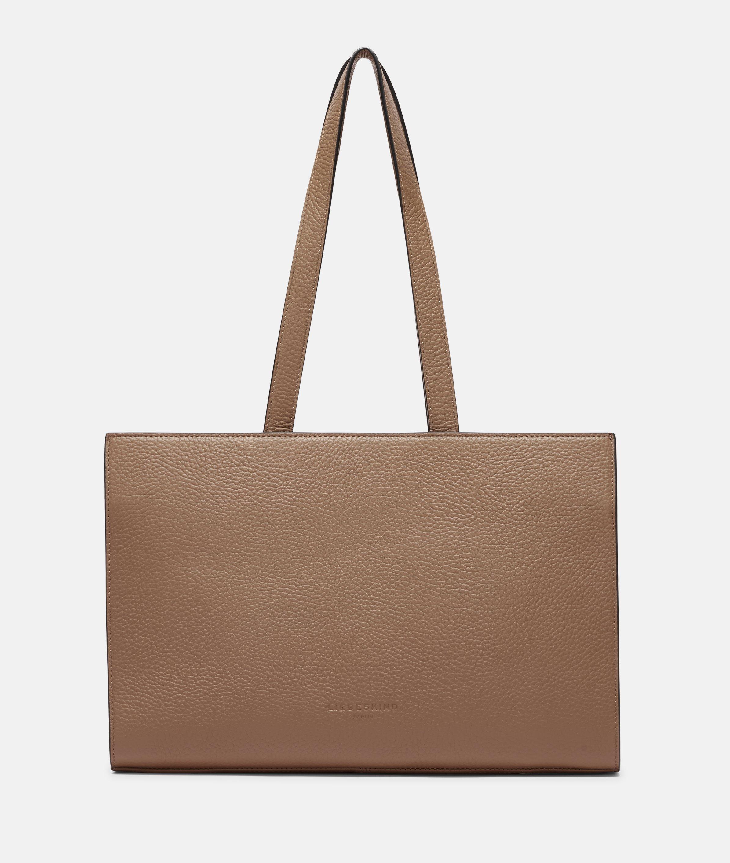 Liebeskind Berlin - Große Handtasche aus Rindsleder -  braun