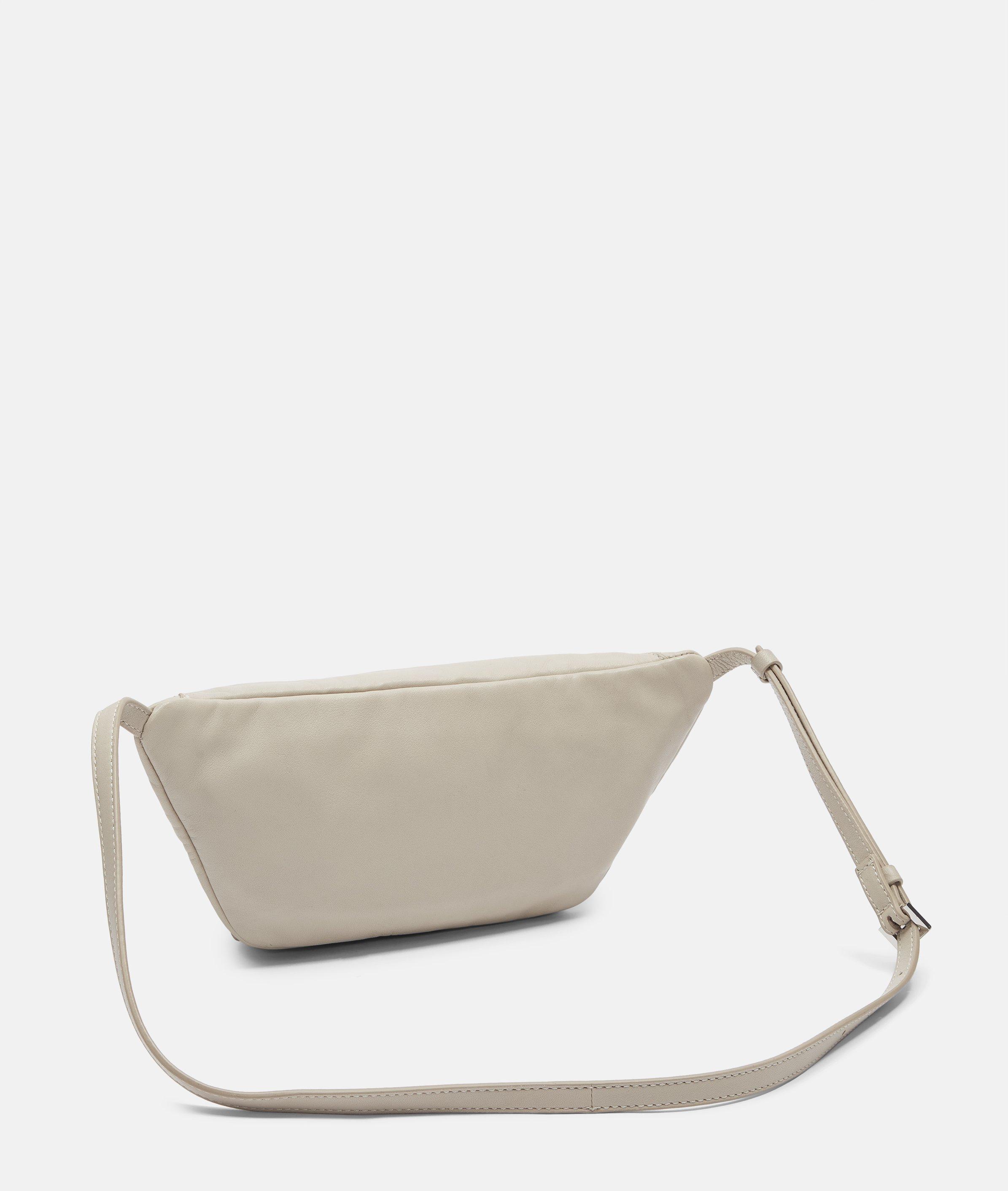 Maia Belt-Bag M in creme, schwarz, braun, grau & rot