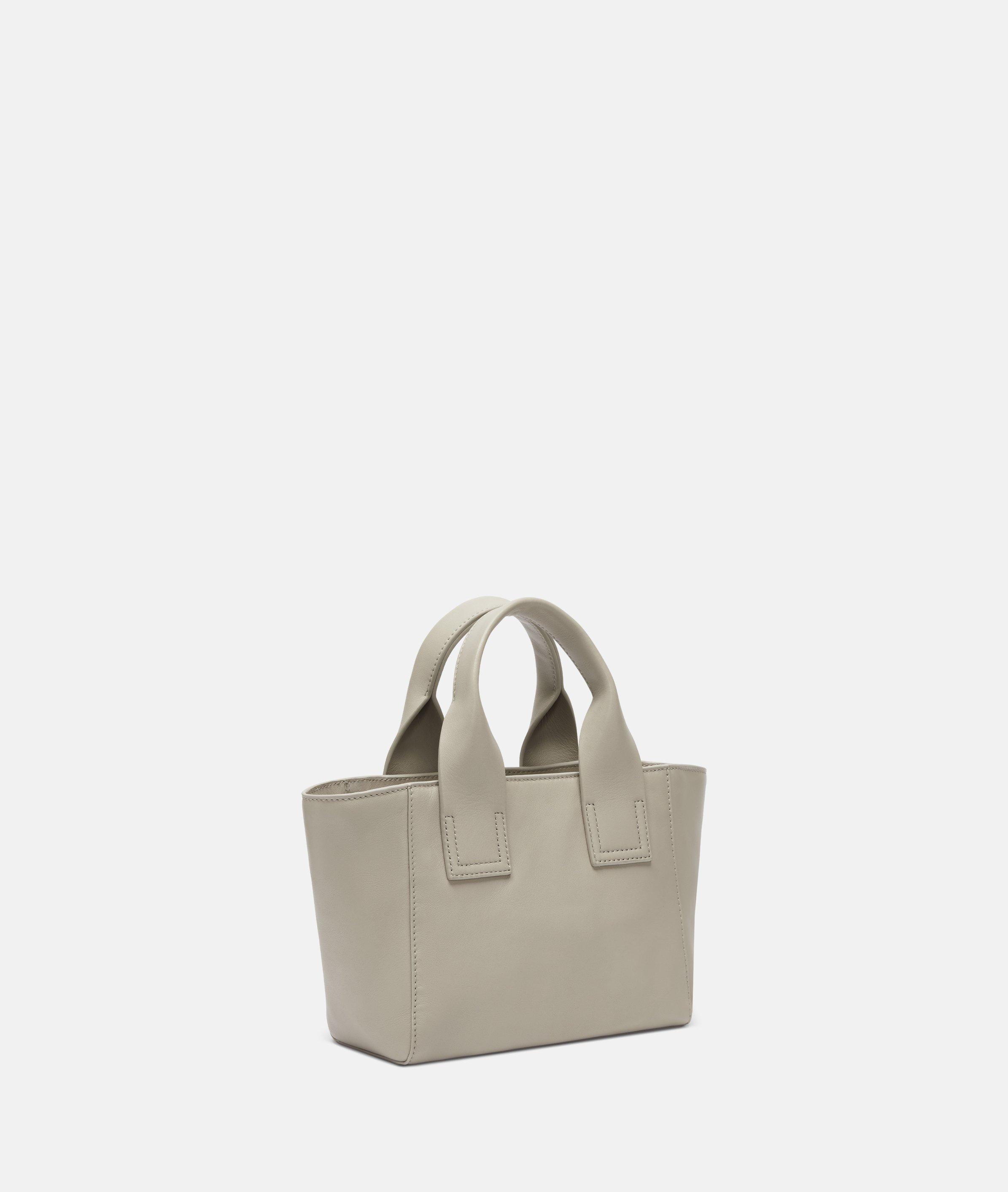 Thumbnail - Liebeskind Berlin - Kompakter Shopper aus Schafsleder -  Beige