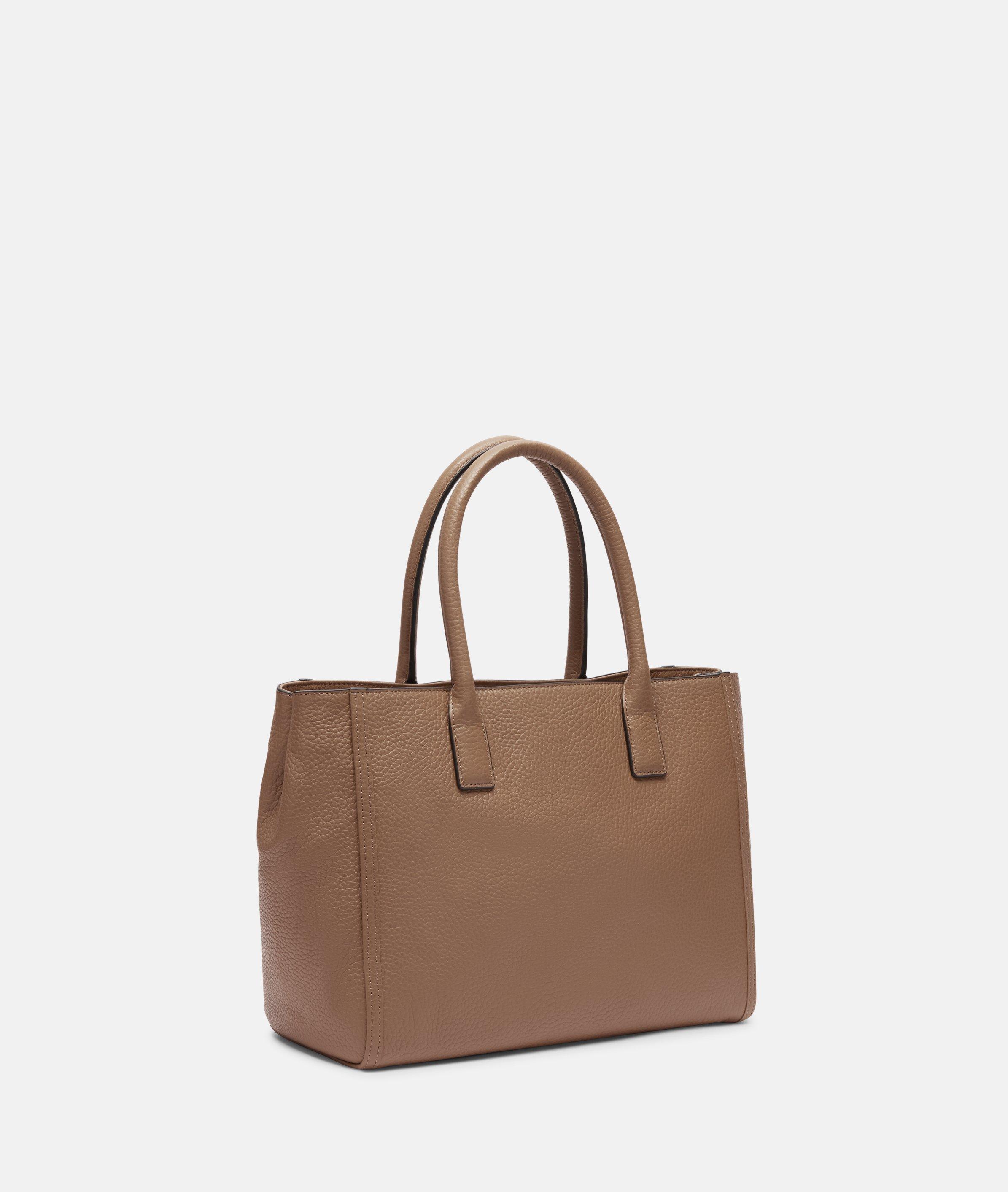 Thumbnail - Liebeskind Berlin - Geräumiger Shopper aus Rindsleder -  braun