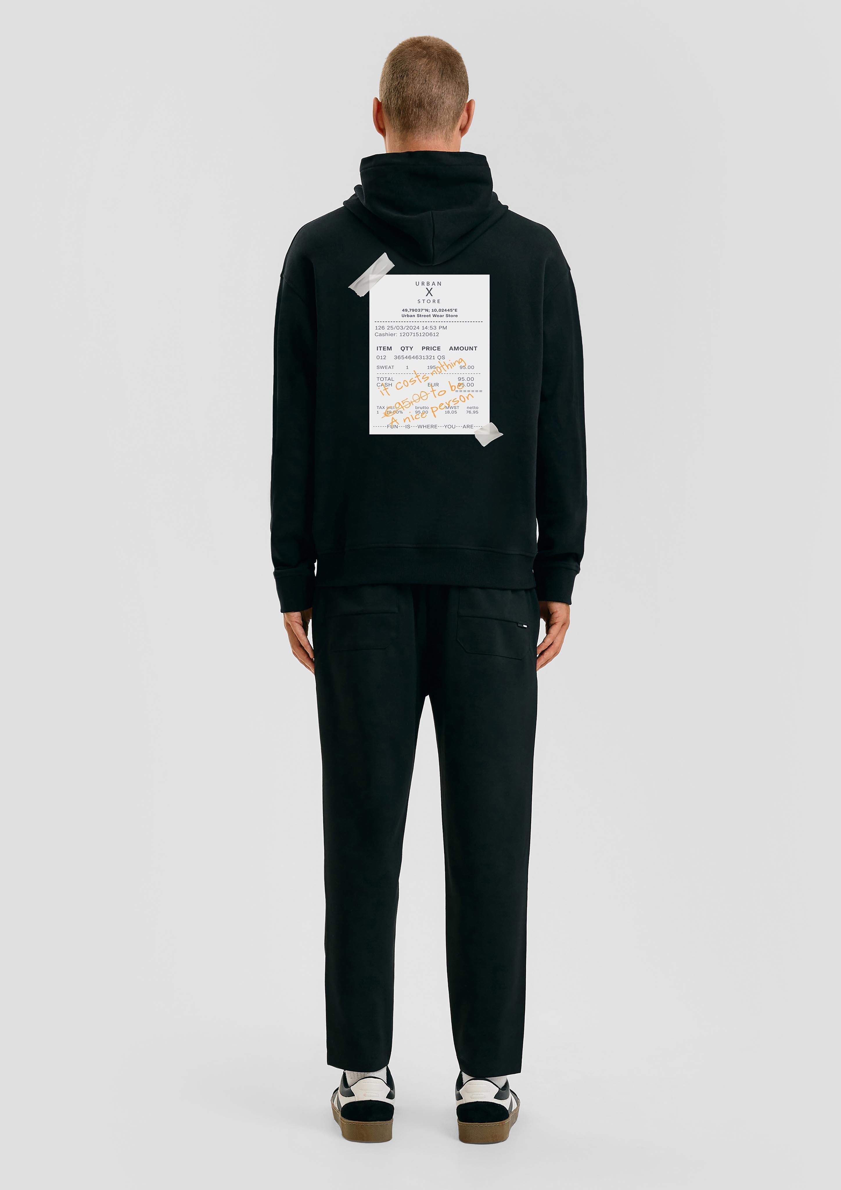 Sweat-shirt in 99D3 & 99D2