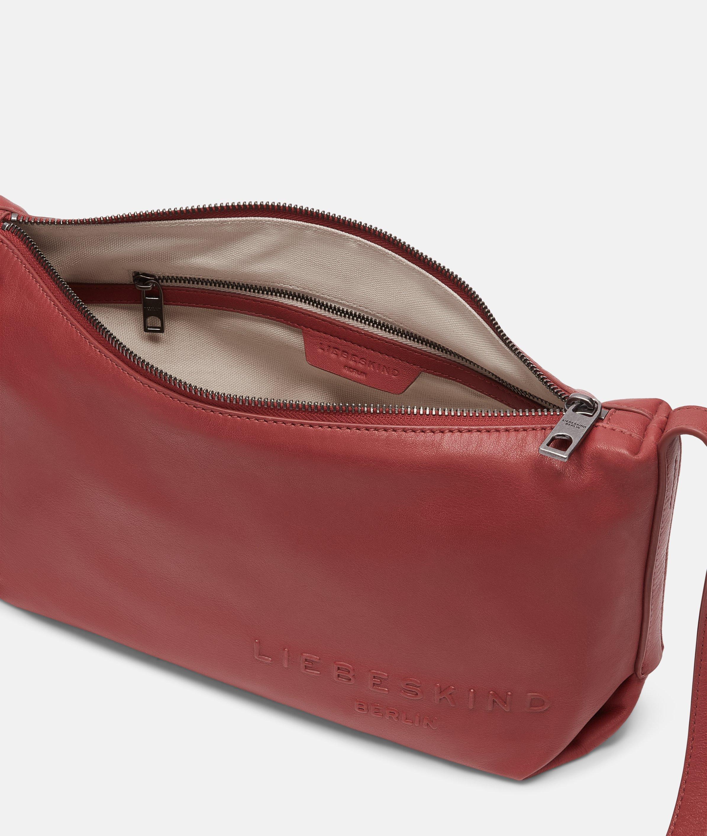 Elvira Crossbody M in rood, grijs, blauw, bruin, zwart, roze, crème & beige