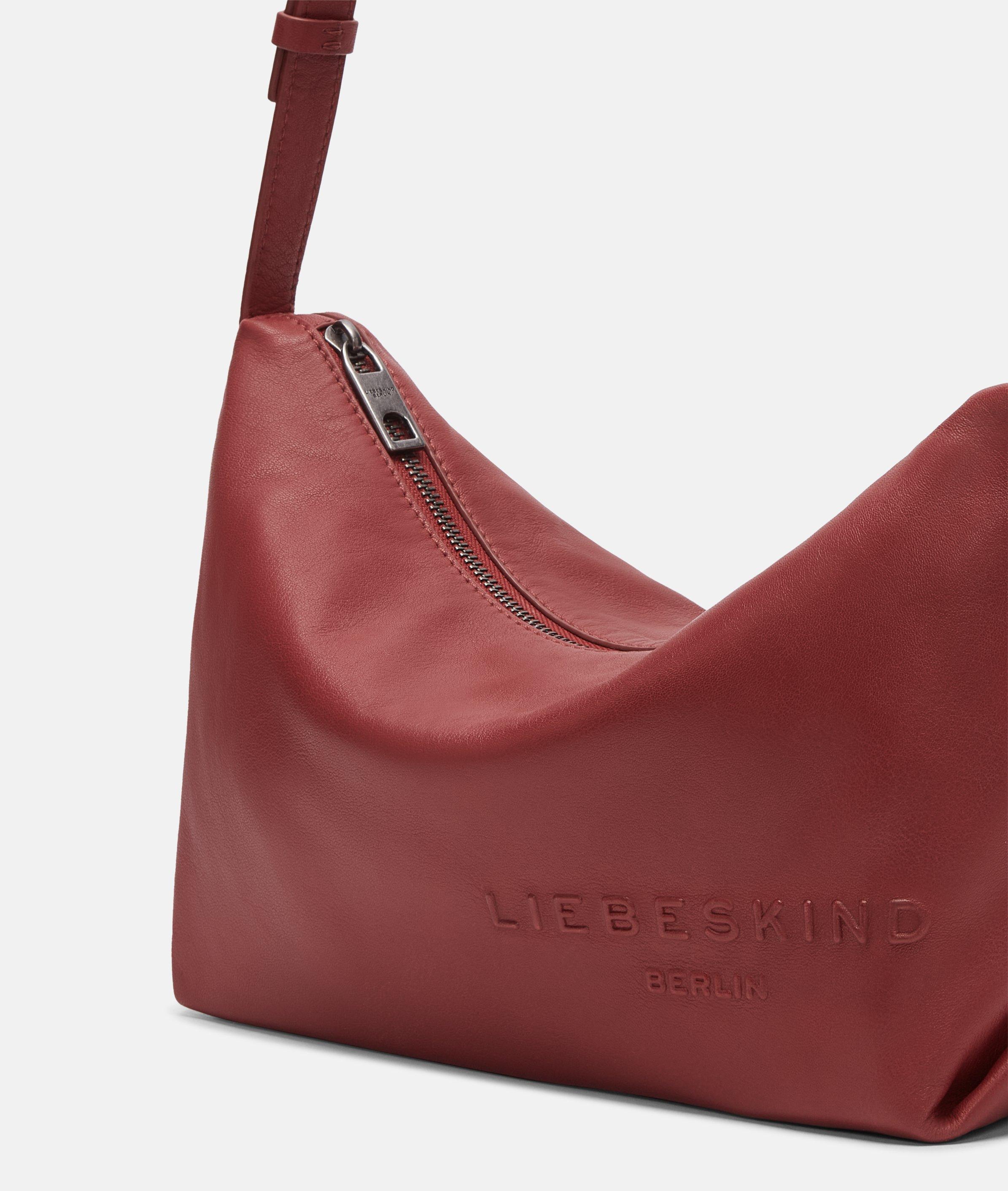 Elvira Crossbody M in rood, grijs, blauw, bruin, zwart, roze, crème & beige