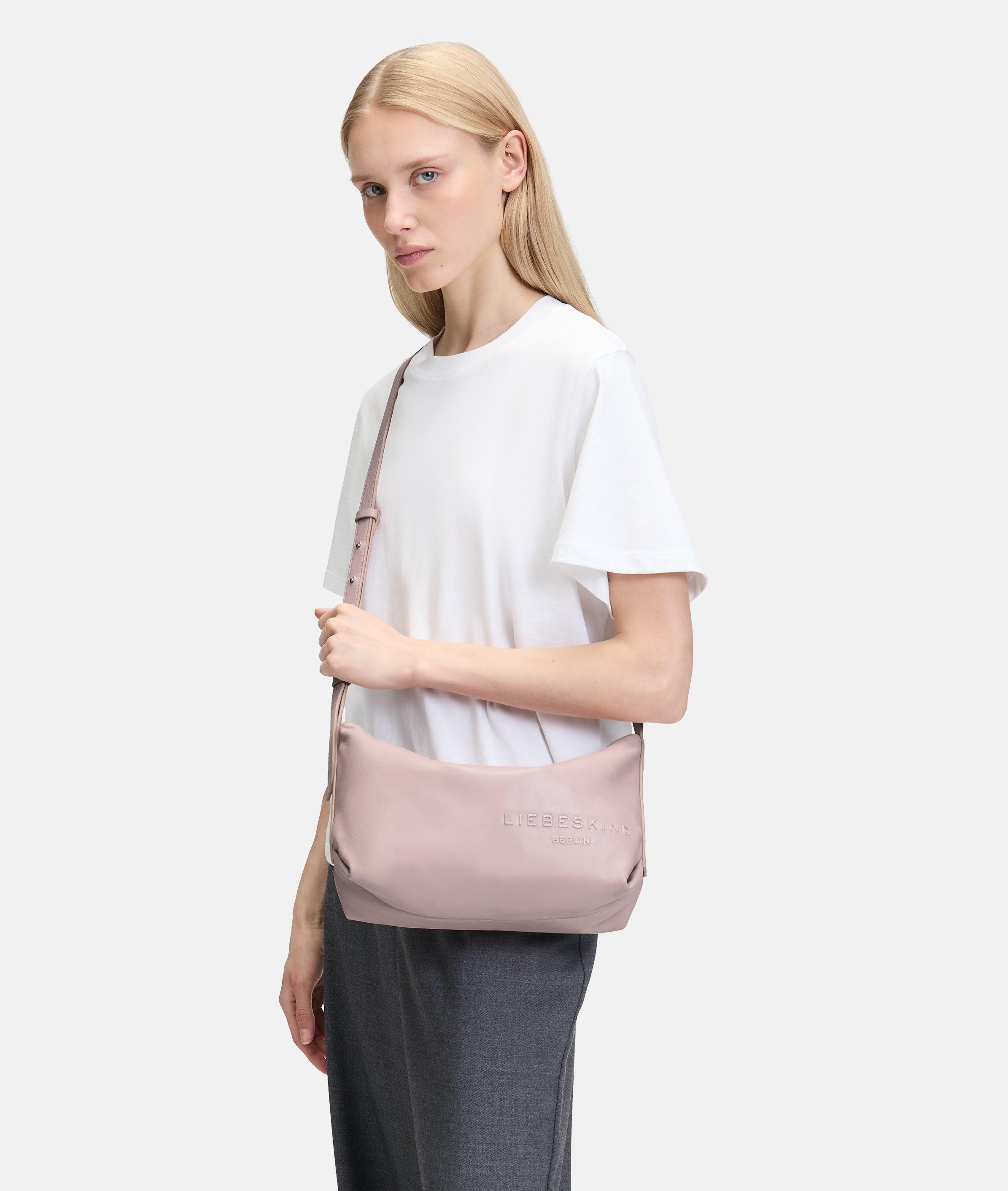 Elvira Crossbody M in roze, grijs, blauw, bruin, zwart, crème & beige