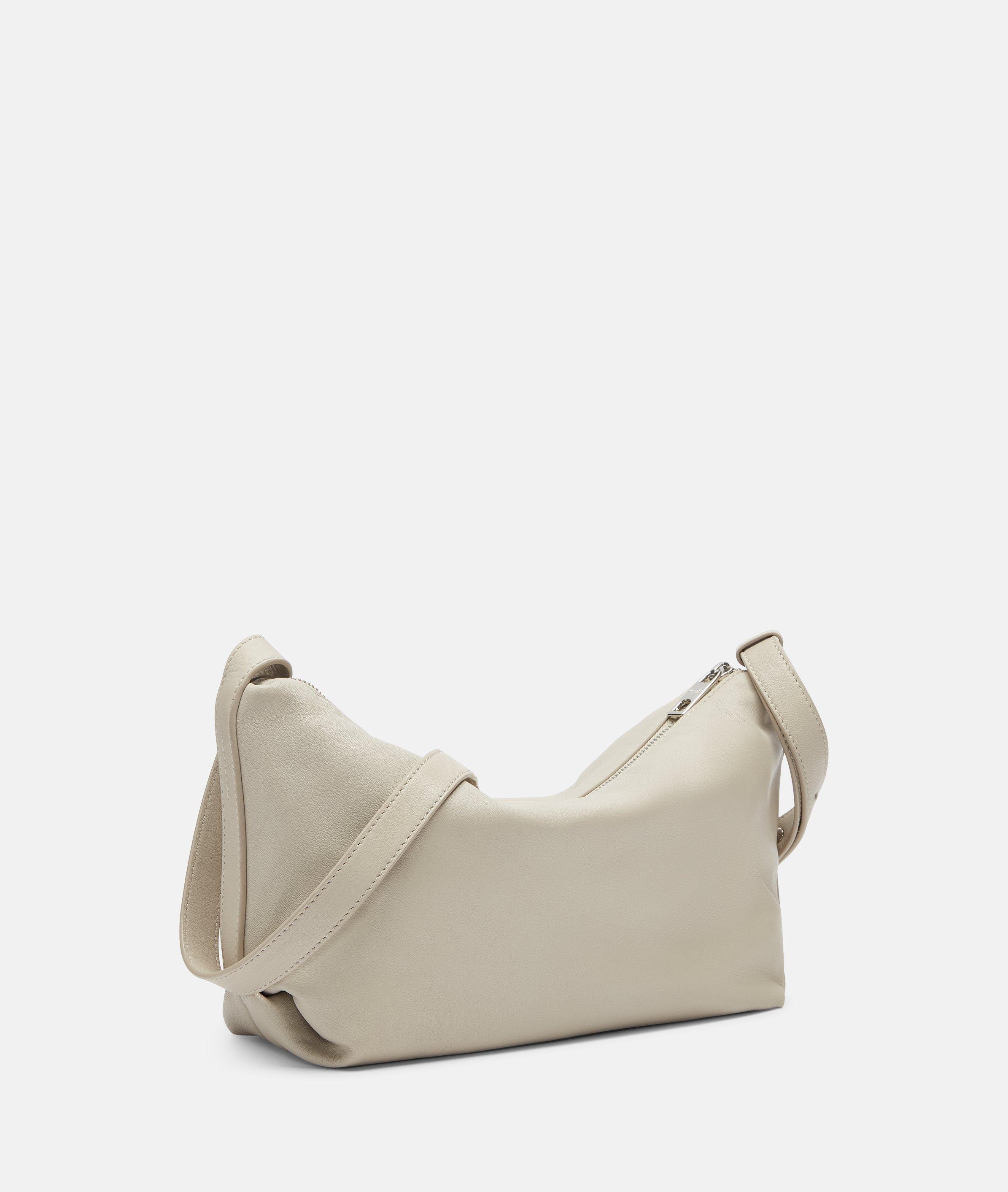 Elvira Crossbody M in crème, grijs, blauw, bruin, zwart, roze & beige