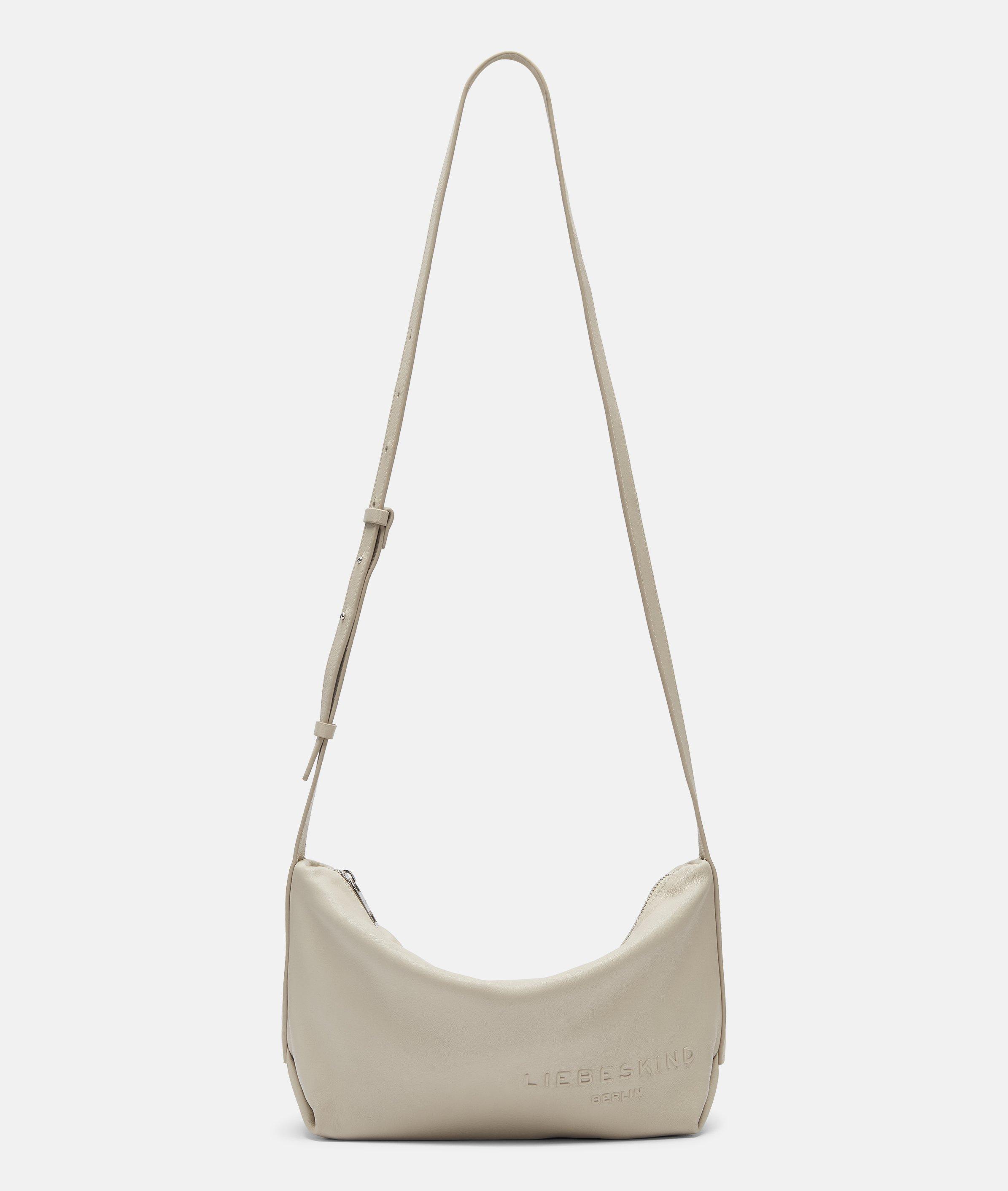 Elvira Crossbody M in crème, grijs, blauw, bruin, zwart, roze & beige
