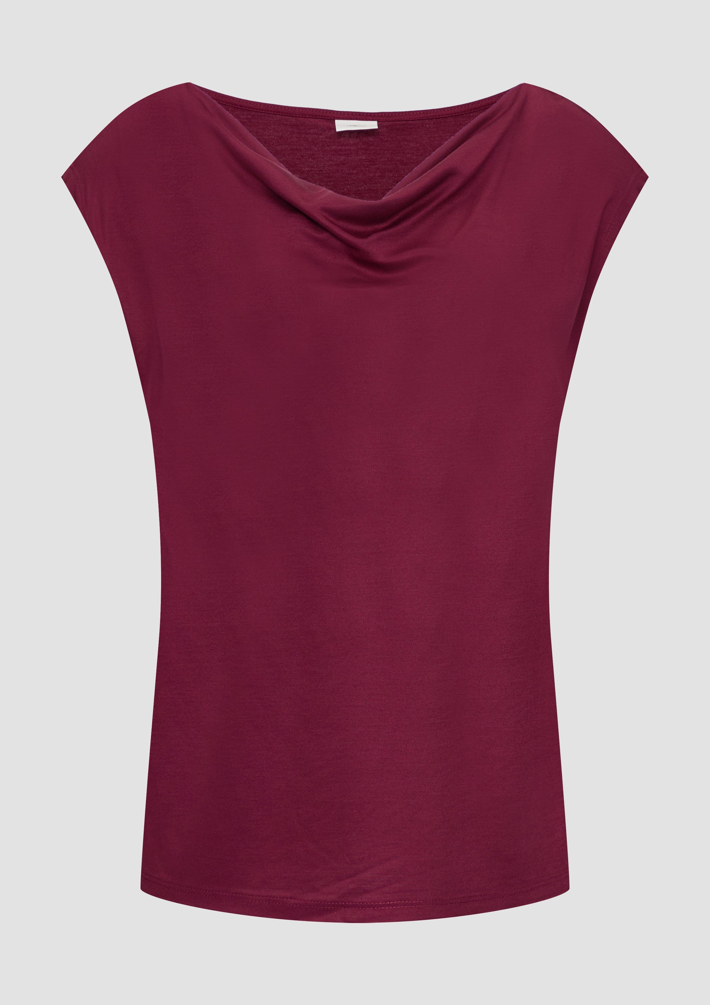 s.Oliver - T-Shirt, Damen, rot