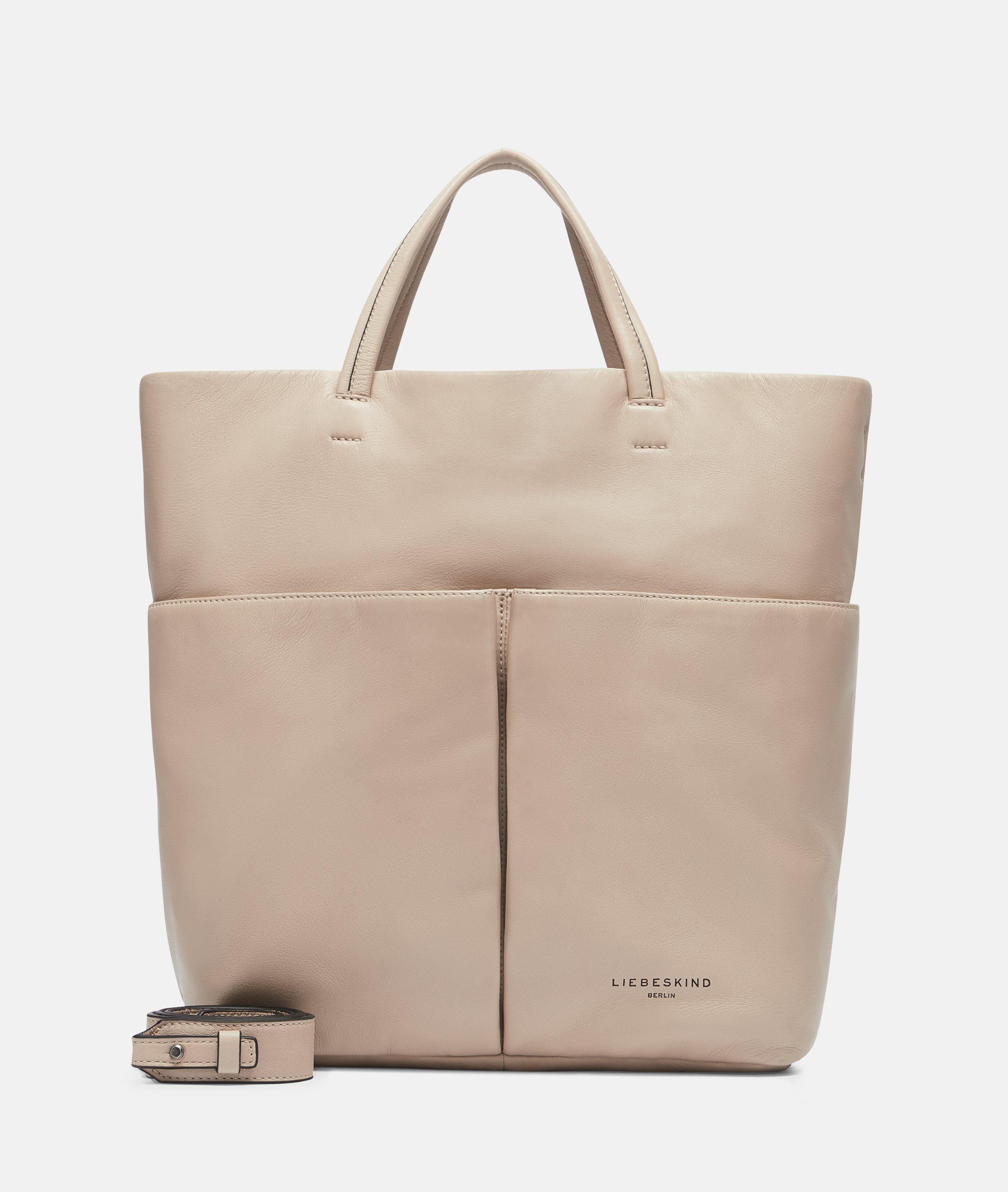 Liebeskind Berlin - Große Tote Bag aus Schafsleder -  Beige