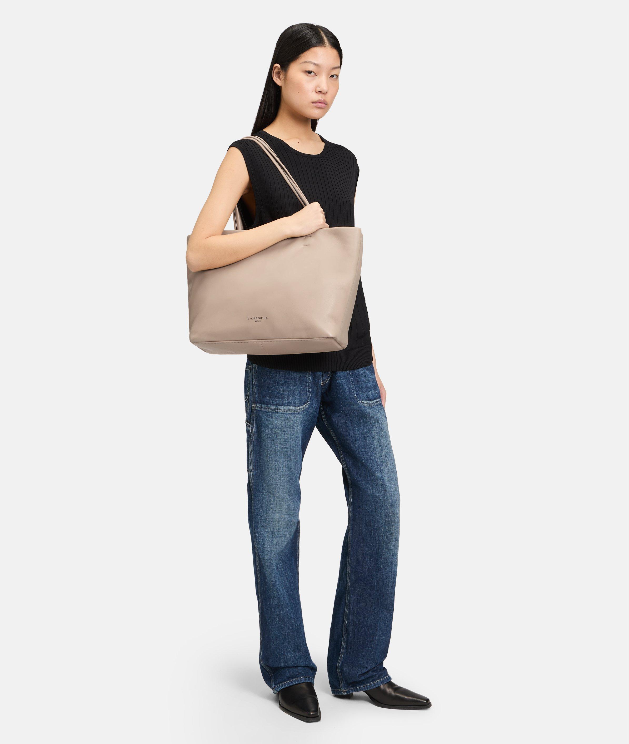 Hera Shopper L in beige & cream