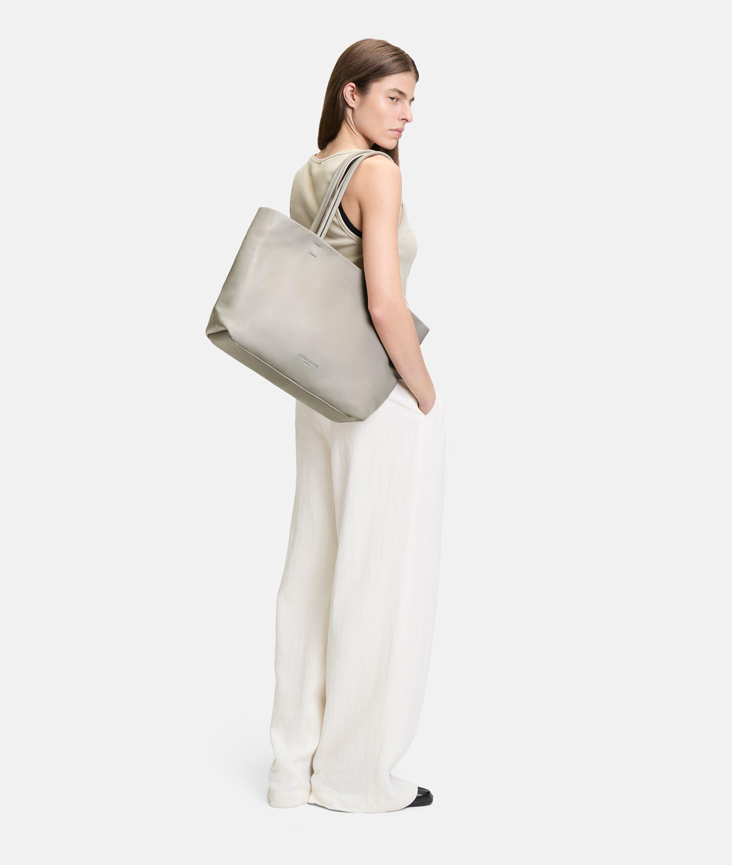 Hera Shopper L in grey & cream