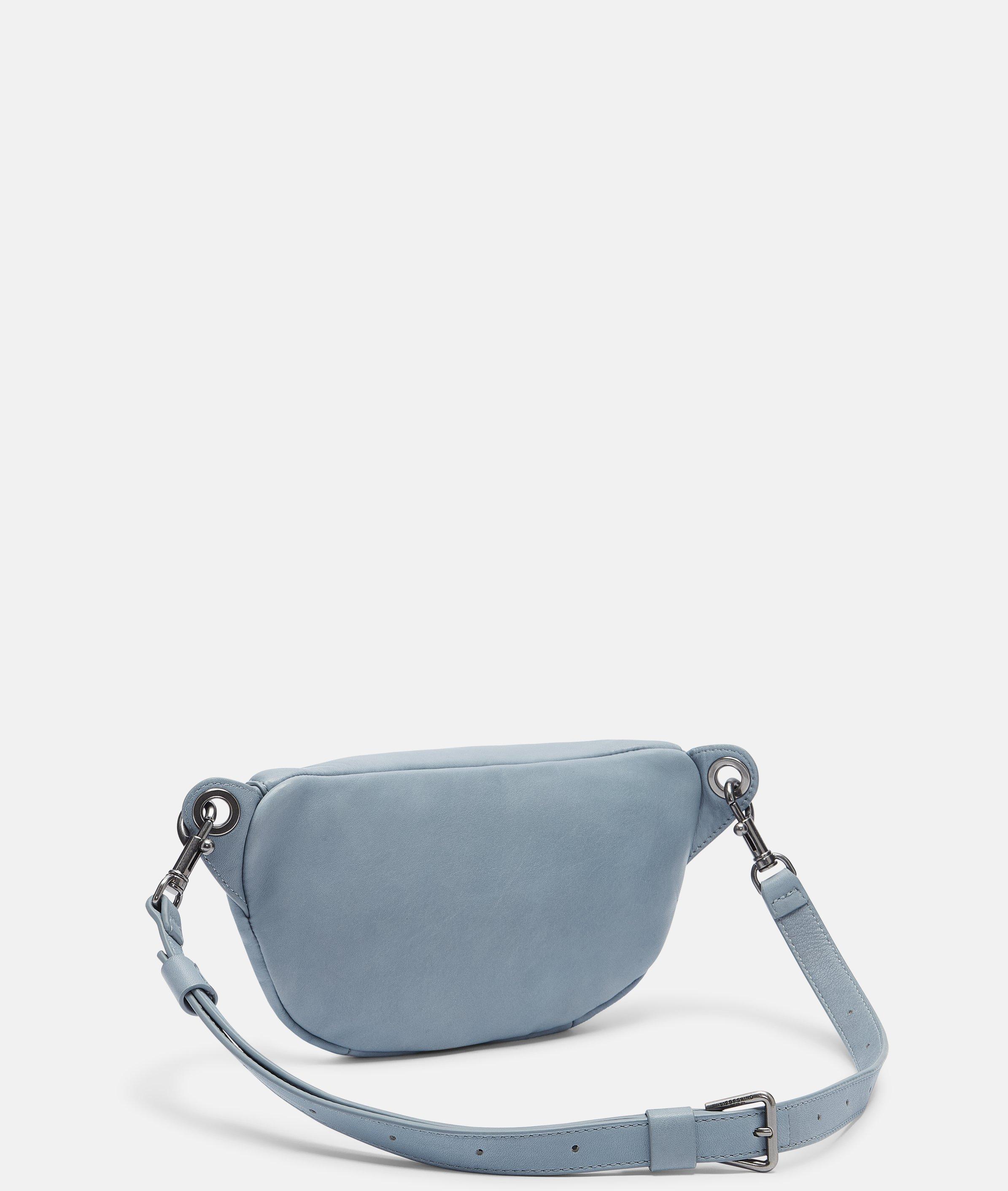 Belt-Bag in blue, beige, green, cream & yellow